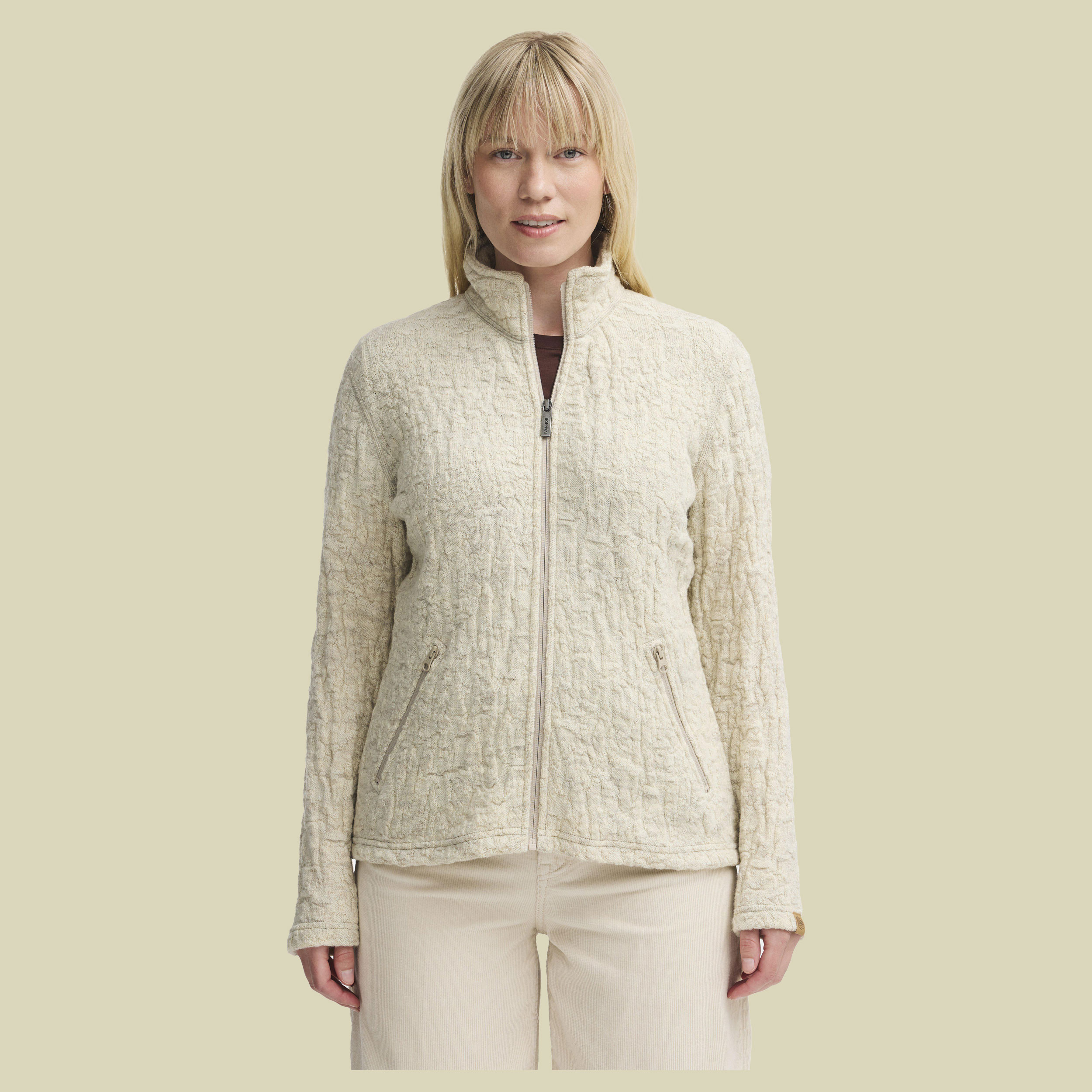 Tuva Jaquard Women 42 weiß - naturmelange