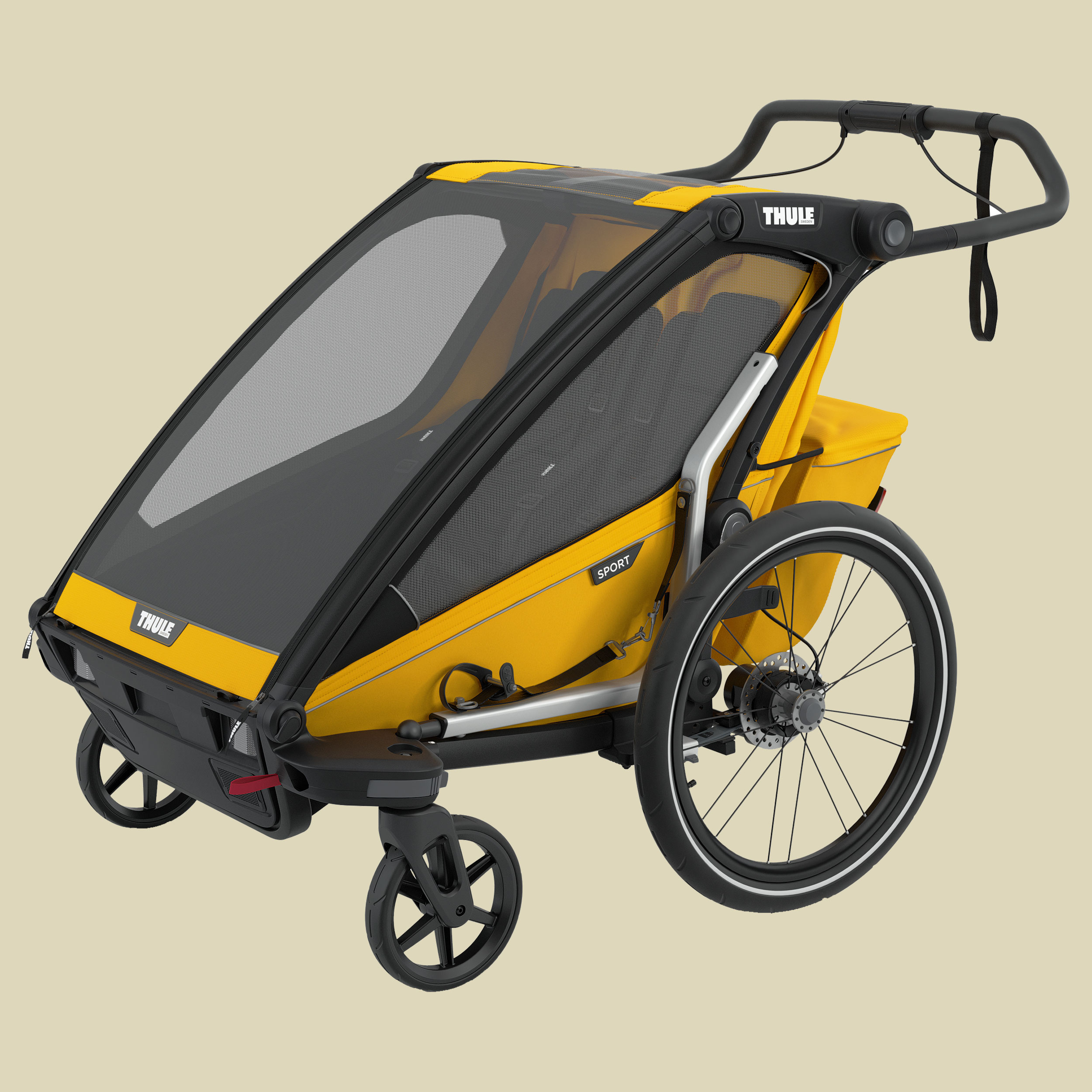 Chariot Sport 2 Farbe black/spectra yellow