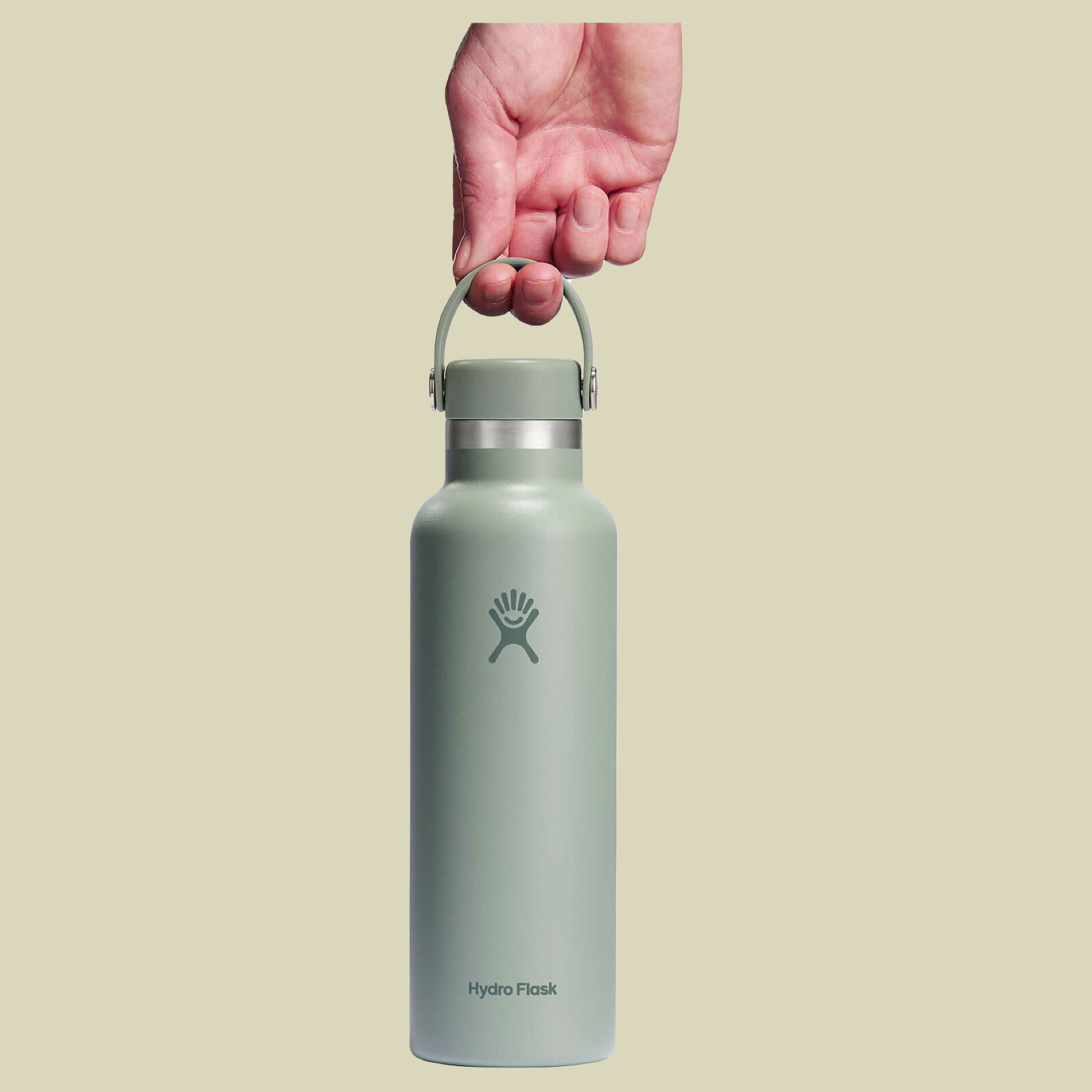 Hydro Flask 21 oz Standard Mouth Flex Cap grün II 621 - agave