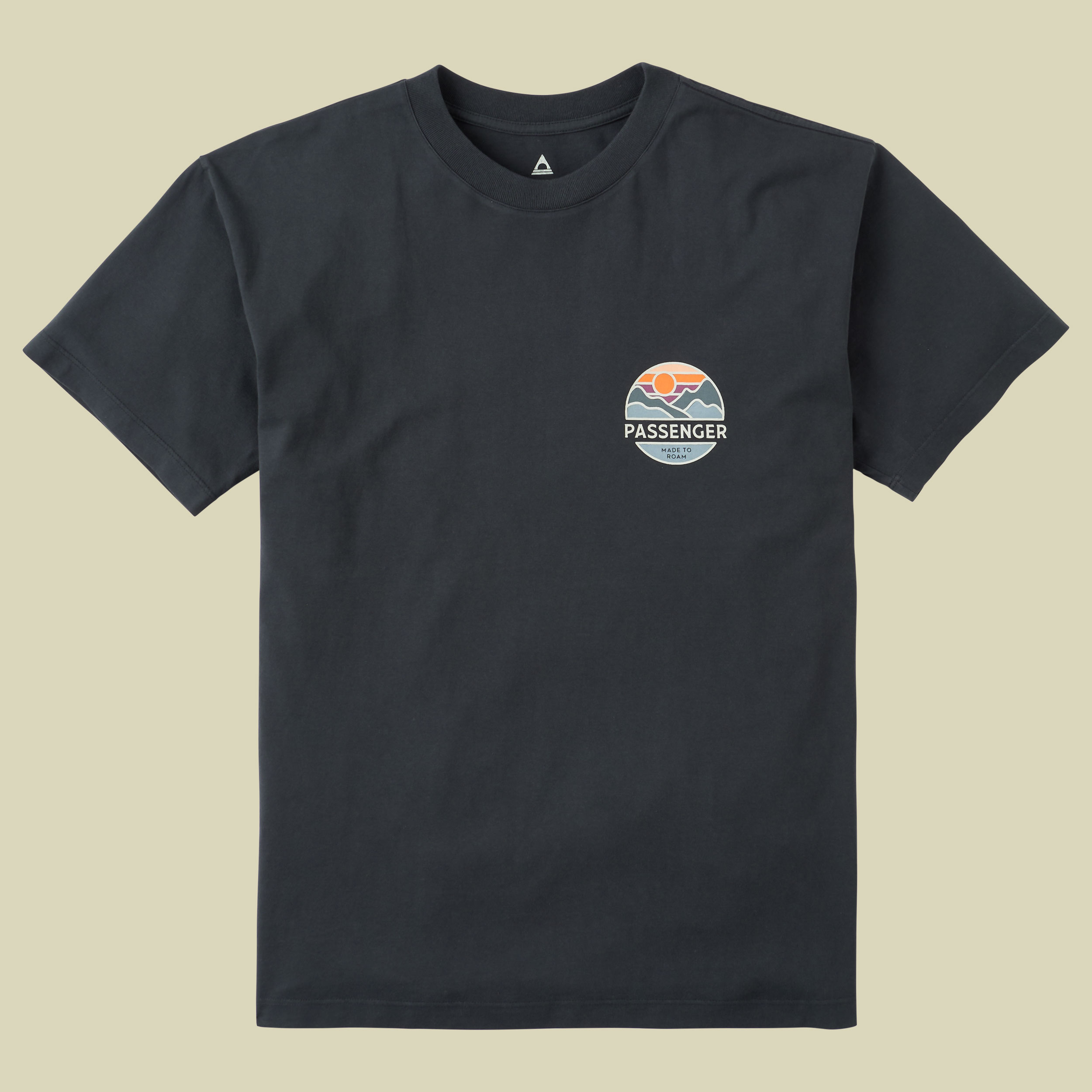 Laidback Recycled Cotton Relaxed Fit T-Shirt Men L schwarz - black