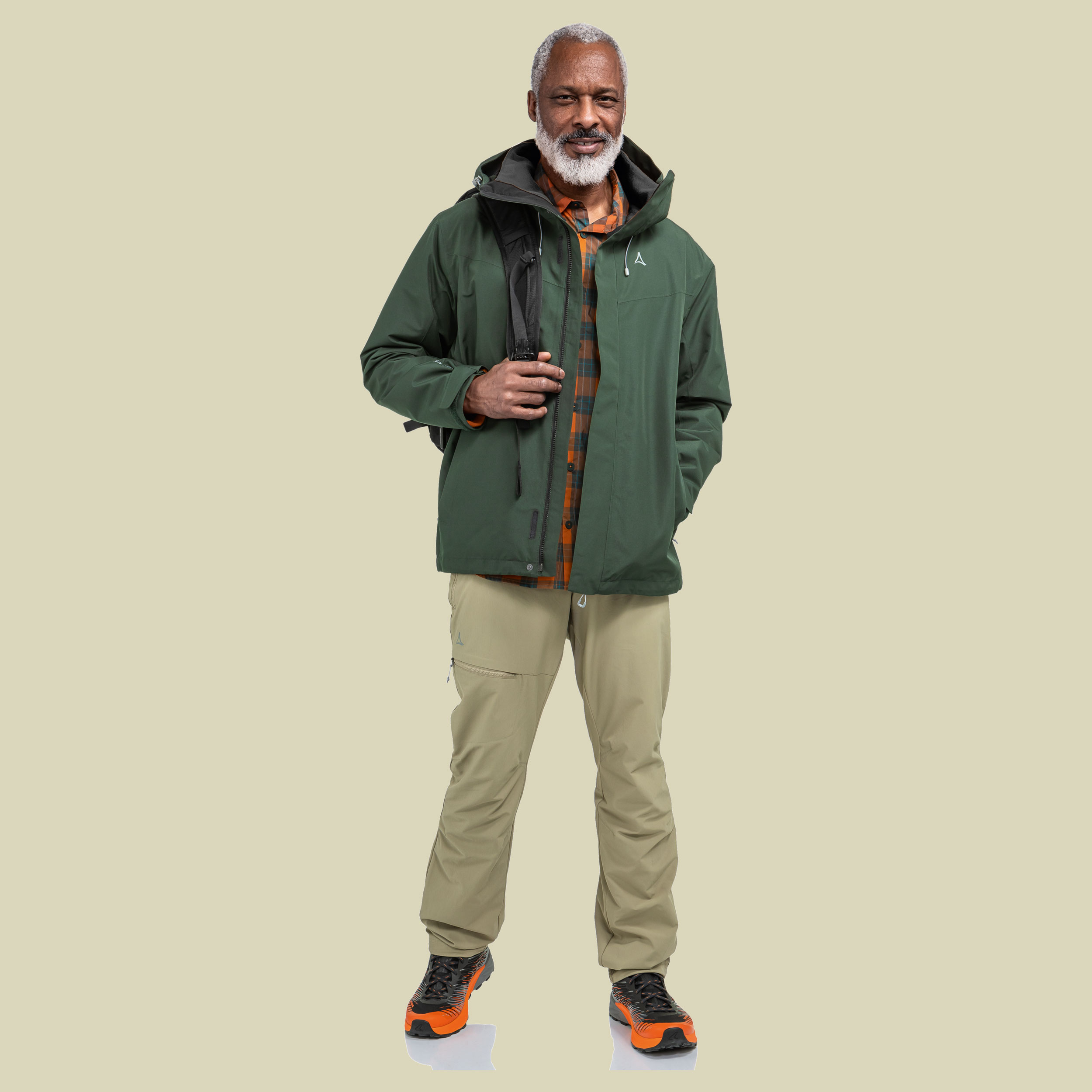 3in1 Jacket Style Okere Men 48 grün