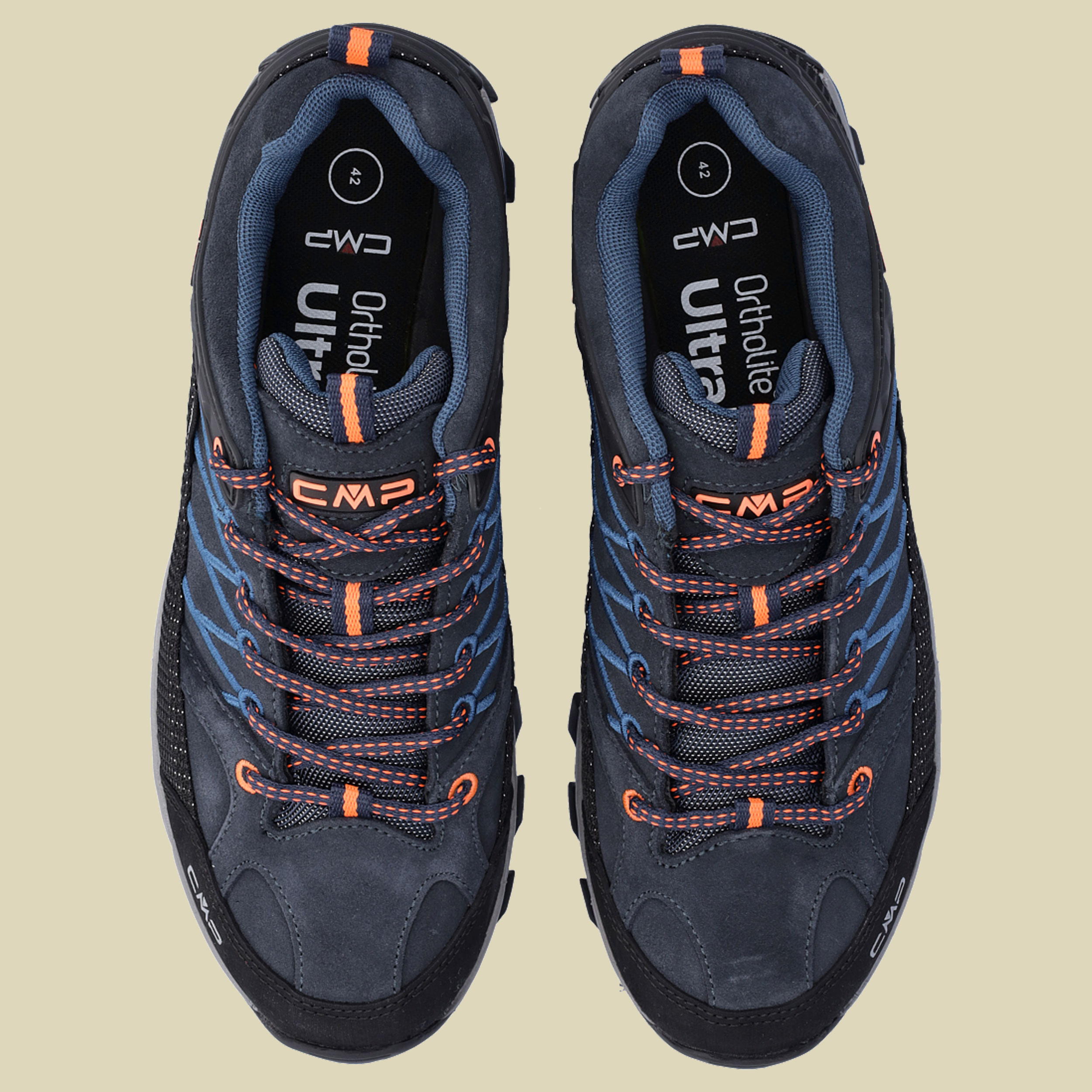 Rigel Low Trekking Shoes WP Men Größe 47 Farbe 27NM b.blue-flash orange