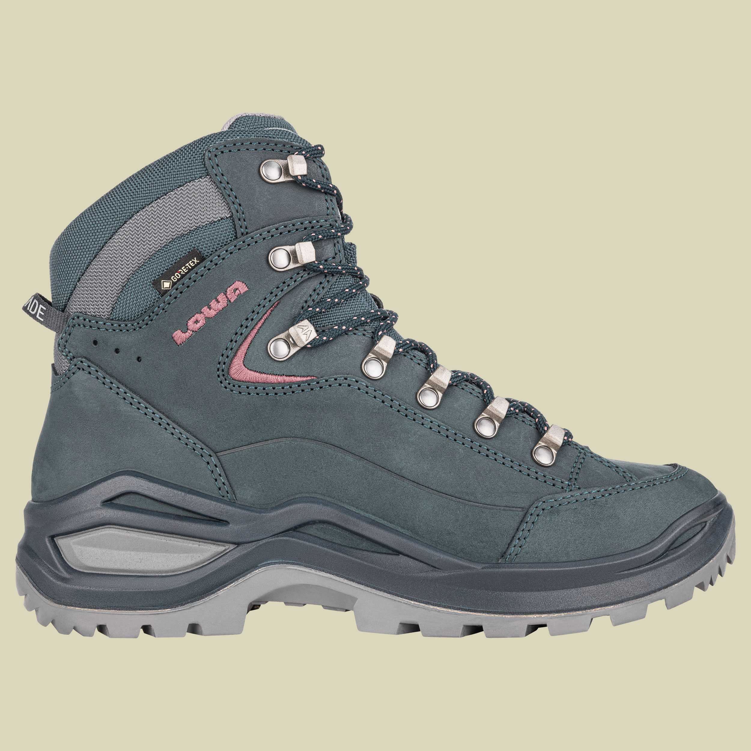 Renegade EVO GTX Mid Women Größe UK 5,5 stahlblau/alt rosa