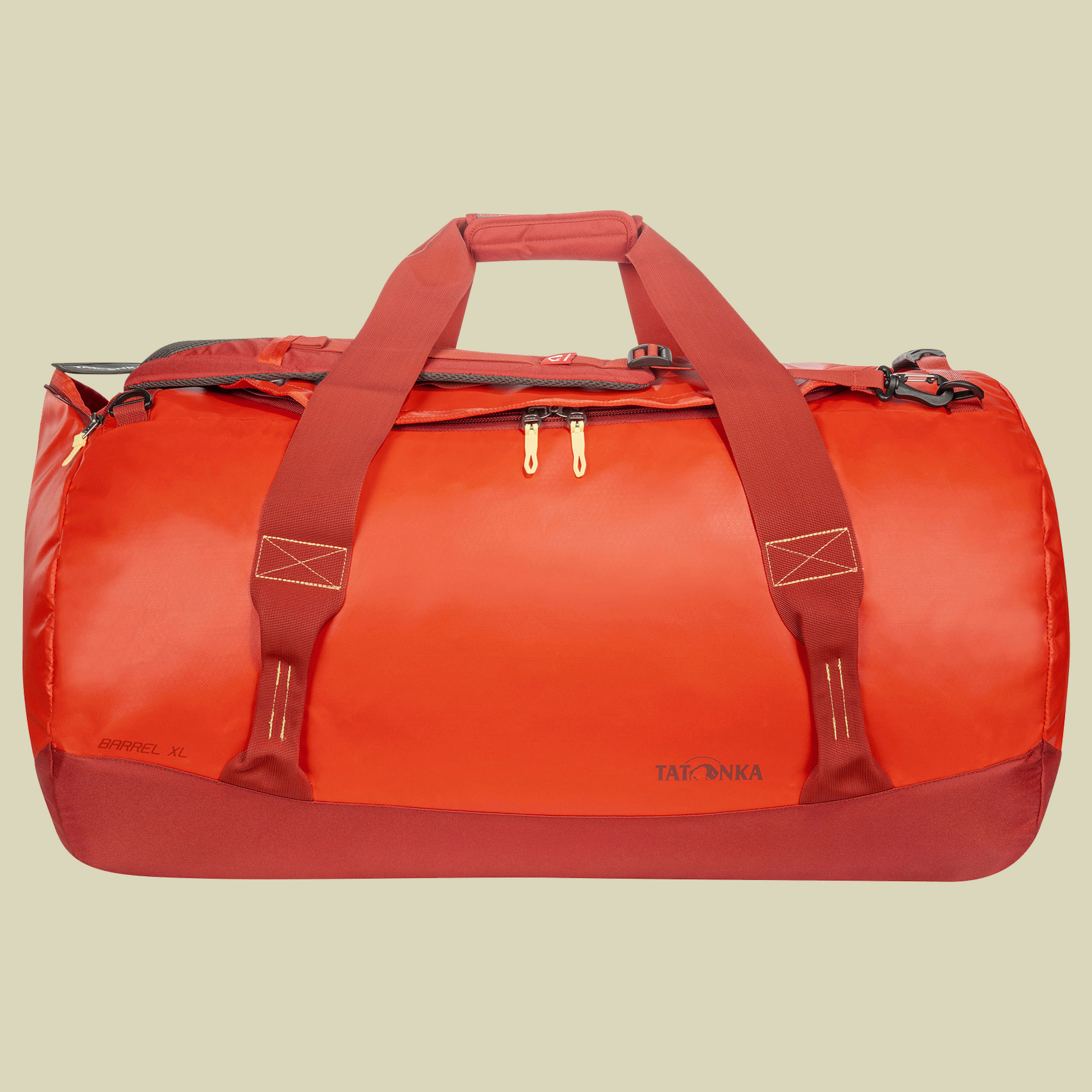 Barrel Duffel XL Volumen 110 Farbe red orange