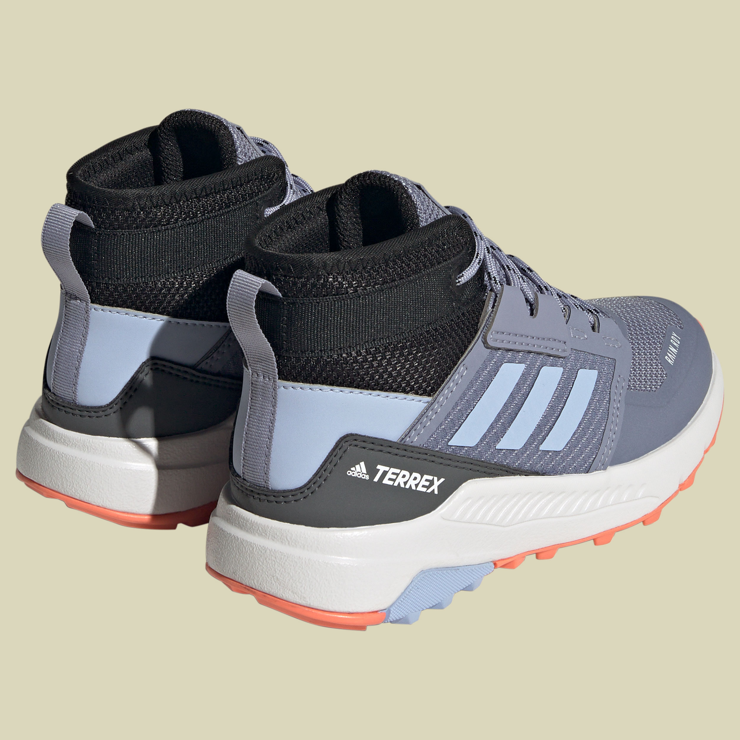 Terrex Trailmaker Mid RAIN.RDY Kids Größe 29 Farbe silver violet/blue dawn/core black