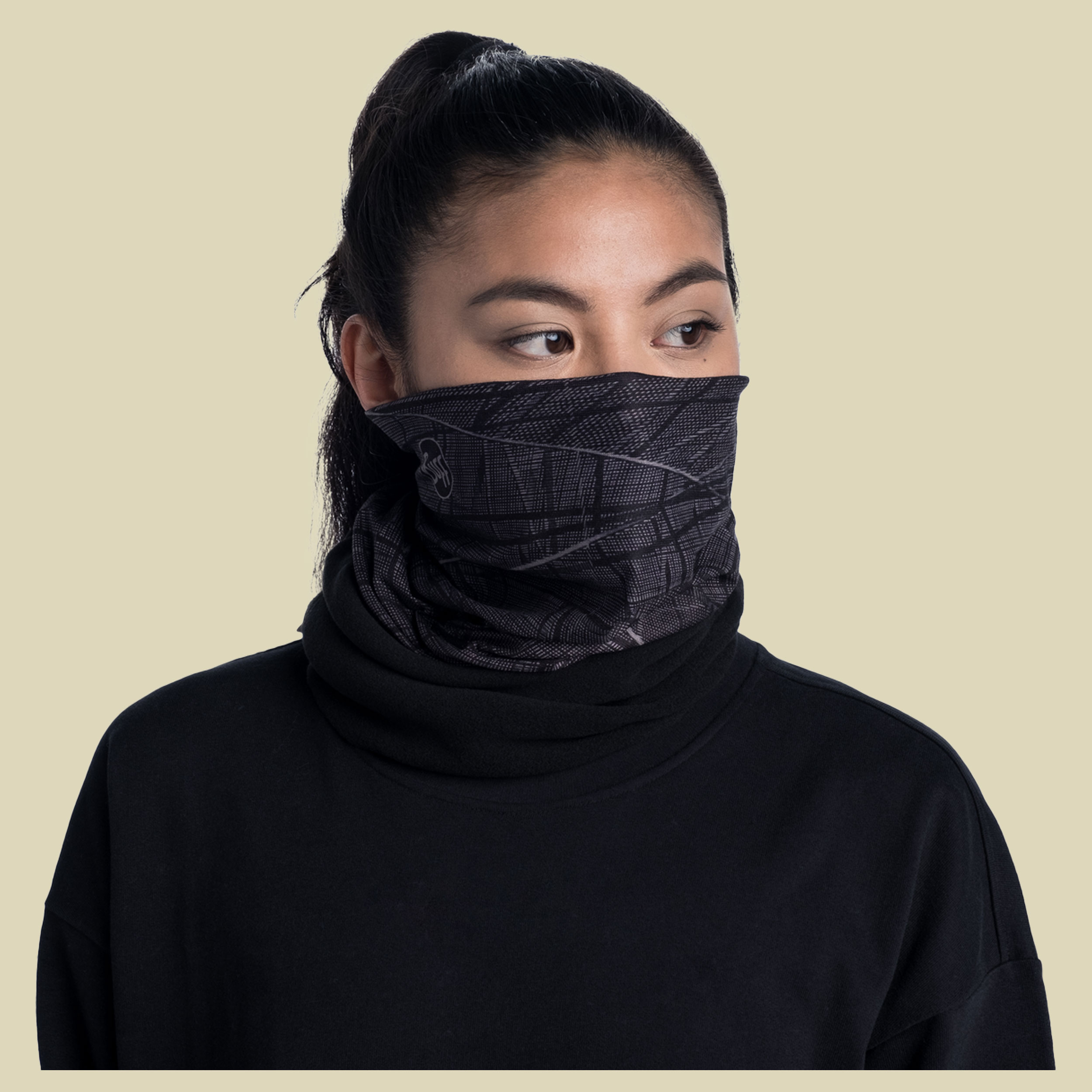 Polar Neckwear Größe one size Farbe embers black