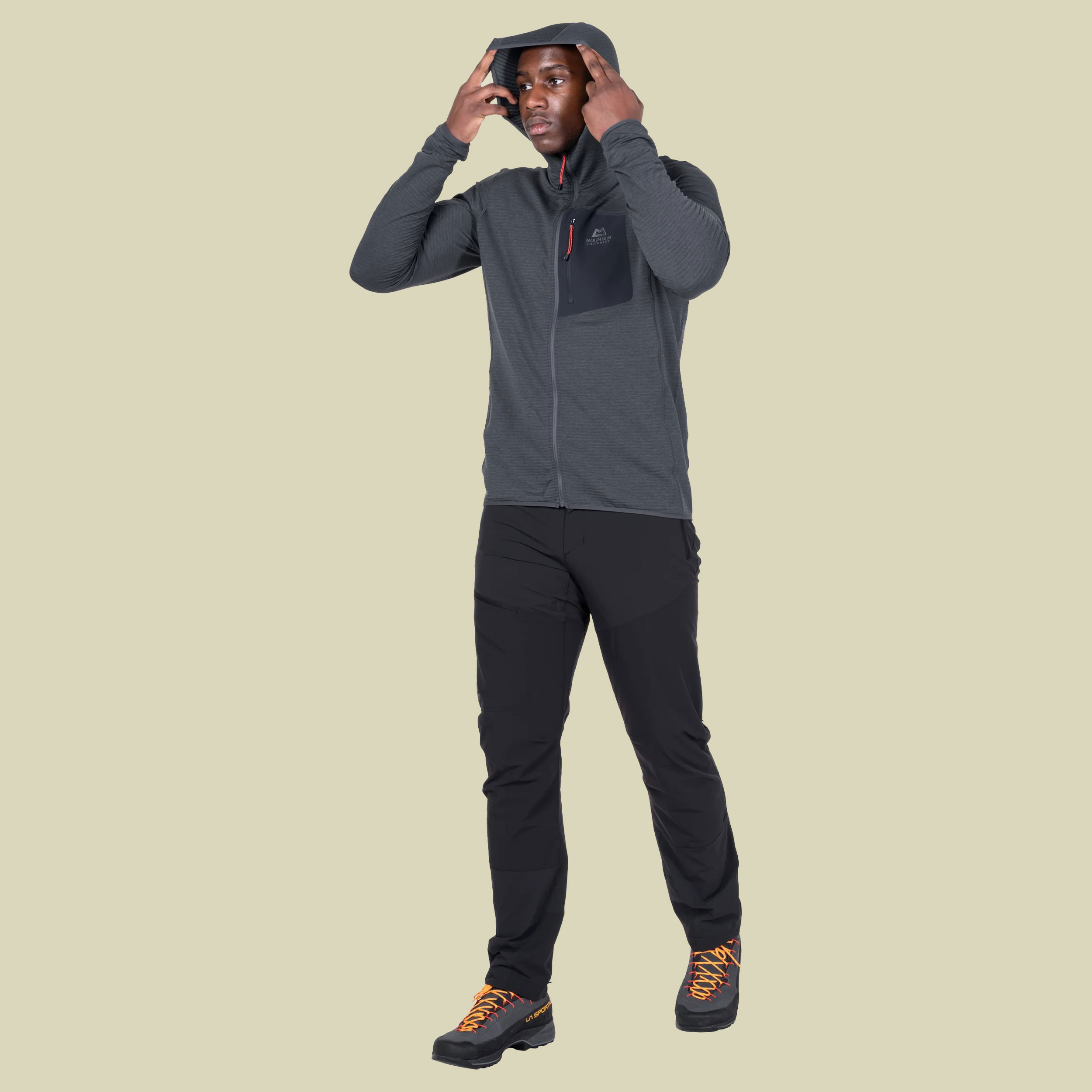 Lumiko Hooded Jacket Men blau I S - ombre blue/cosmos