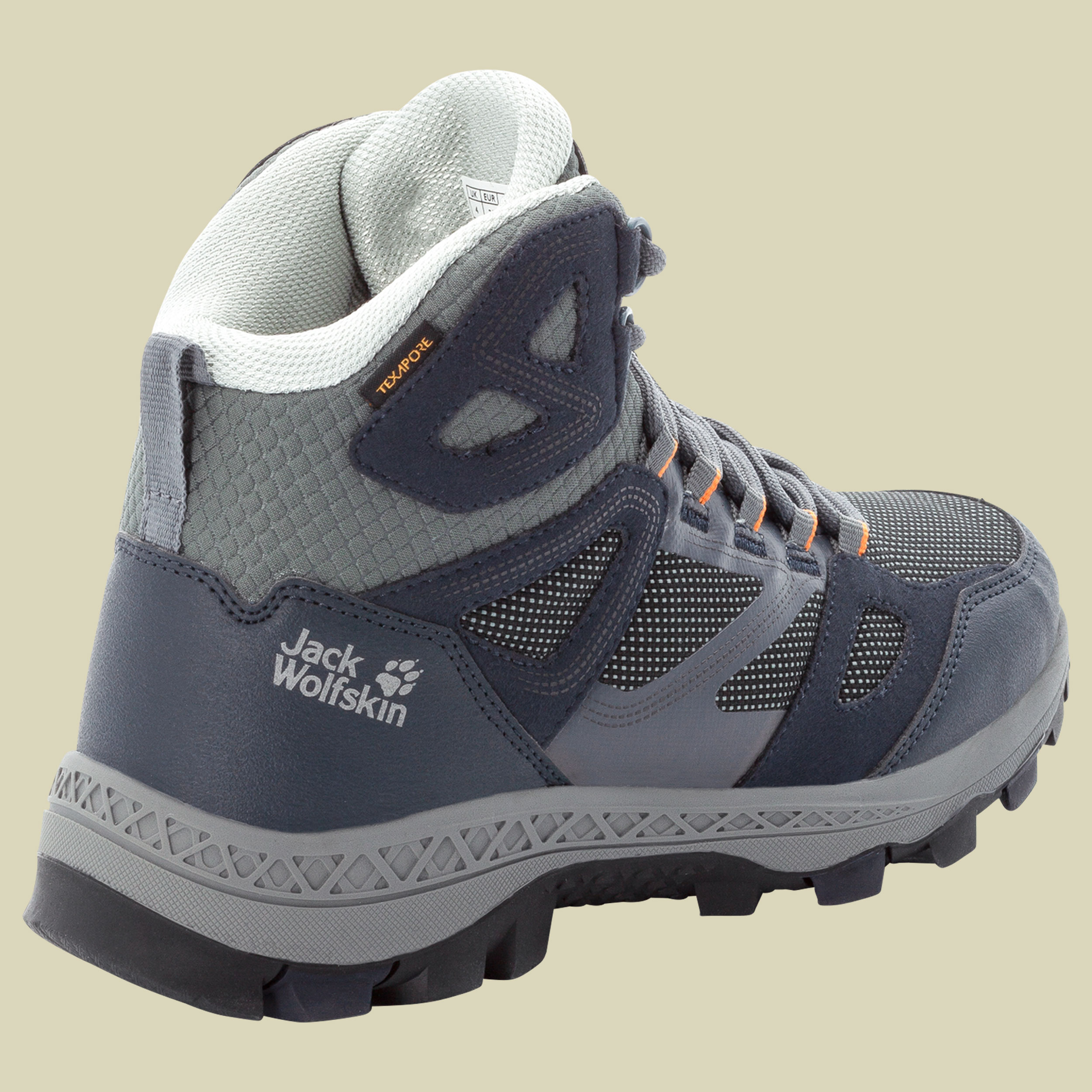 Downhill Texapore Mid Women Größe 42 Farbe dark blue/grey