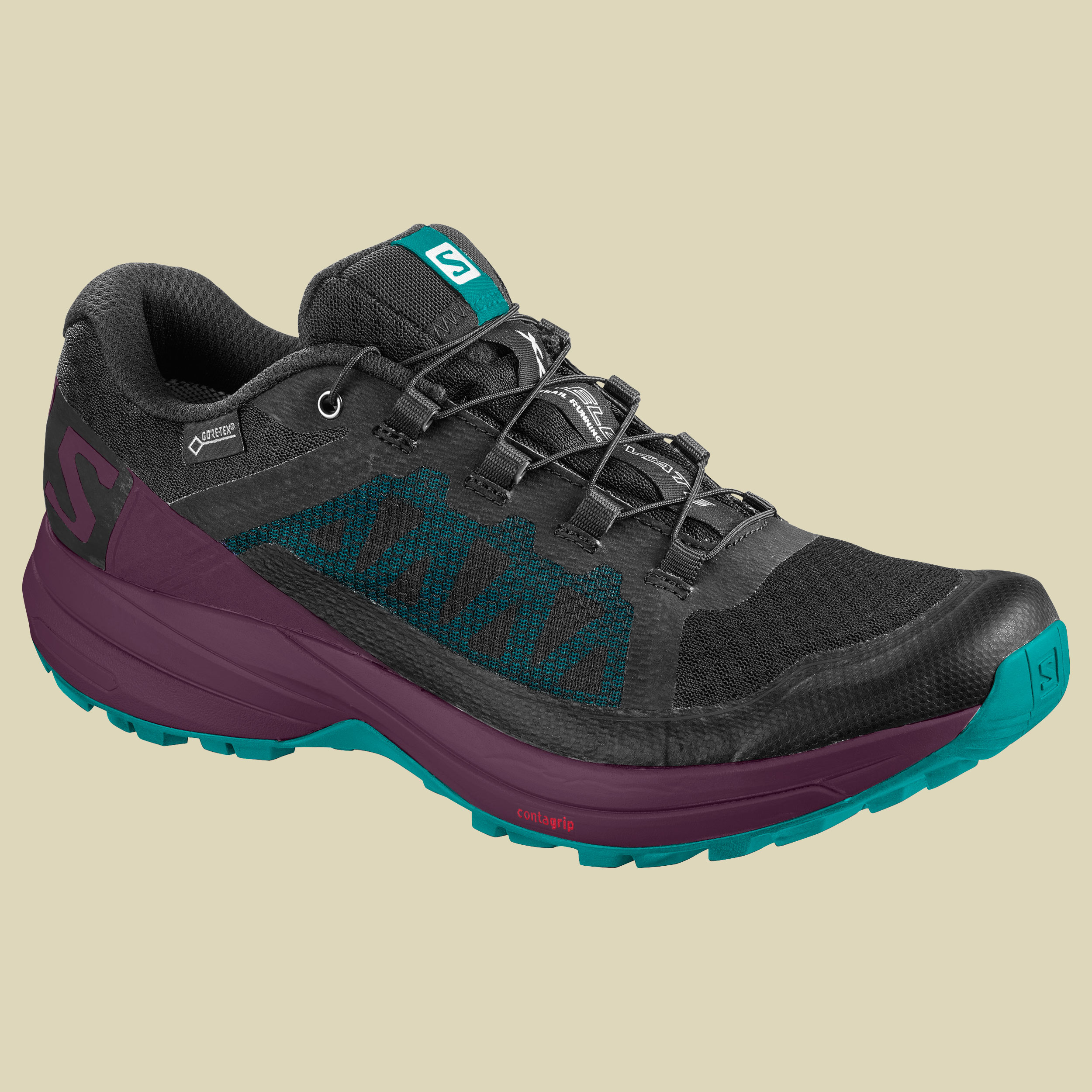 XA Elevate GTX Women Größe UK 4 Farbe black/potent purple