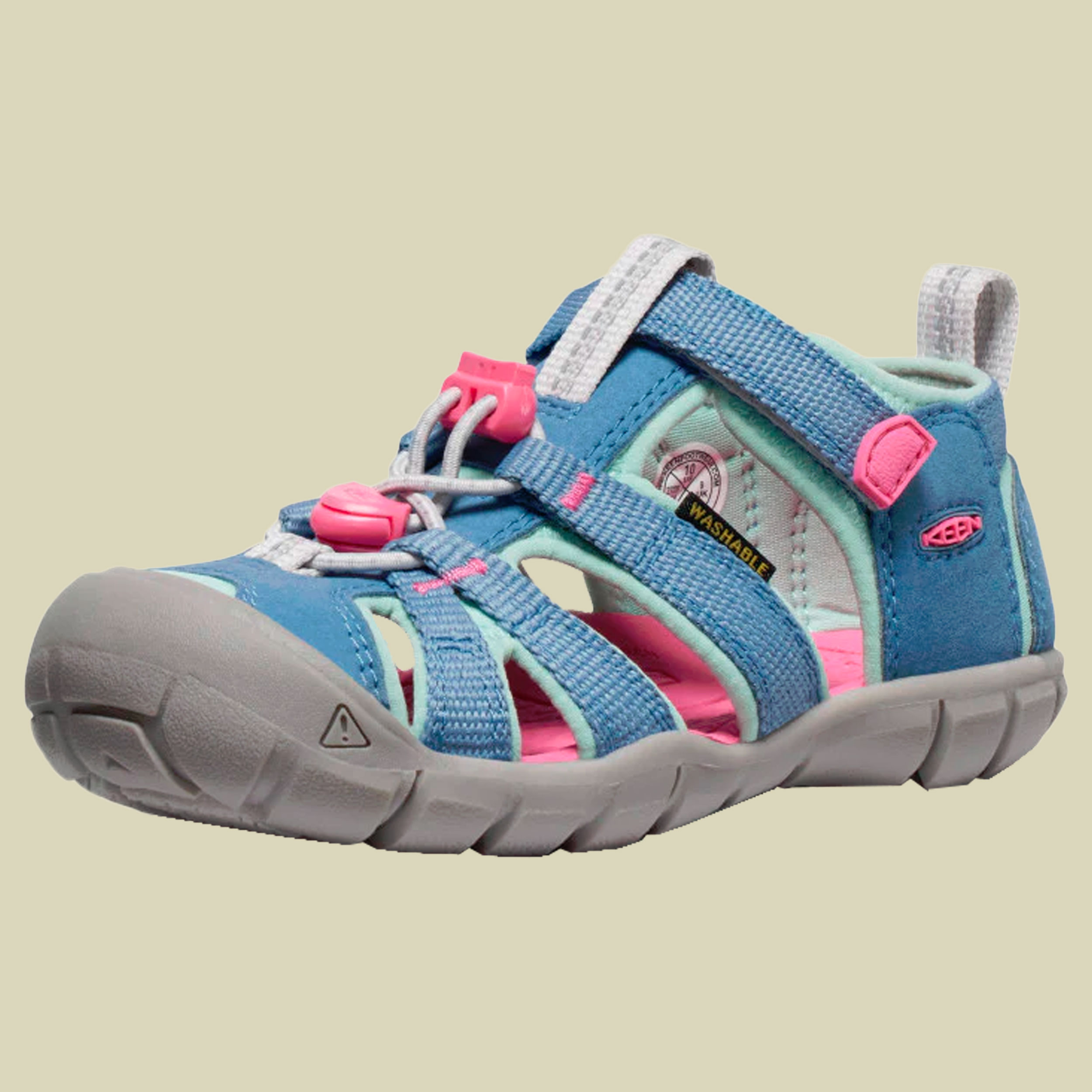 Seacamp II CNX Kids blau 32-33 - coronet blue/hot pink