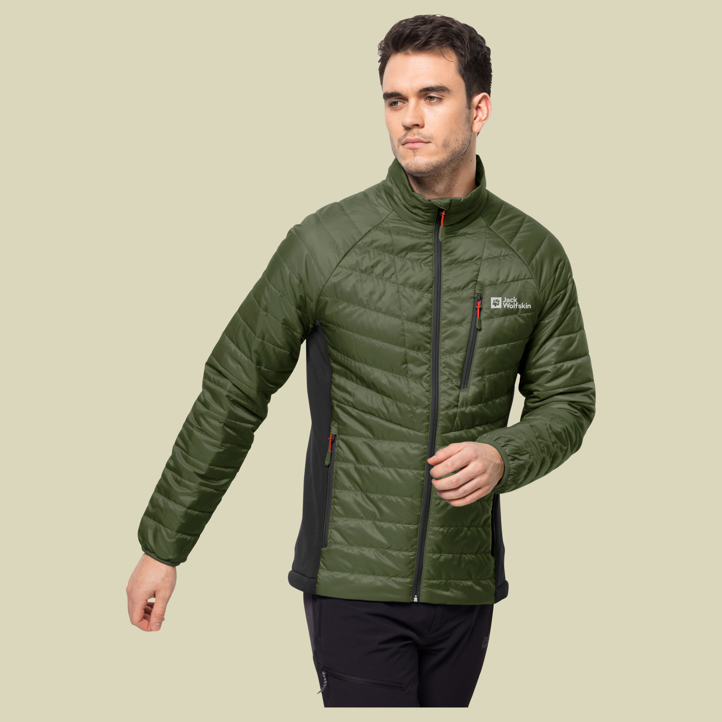 Routeburn Pro Ins Jacket Men Größe L  Farbe greenwood