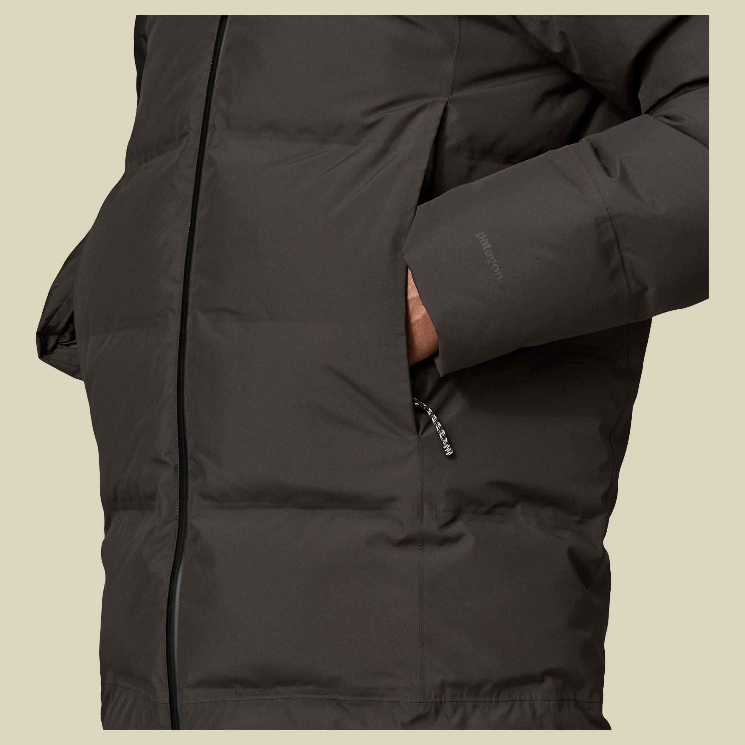 Jackson Glacier Parka Men L schwarz - black
