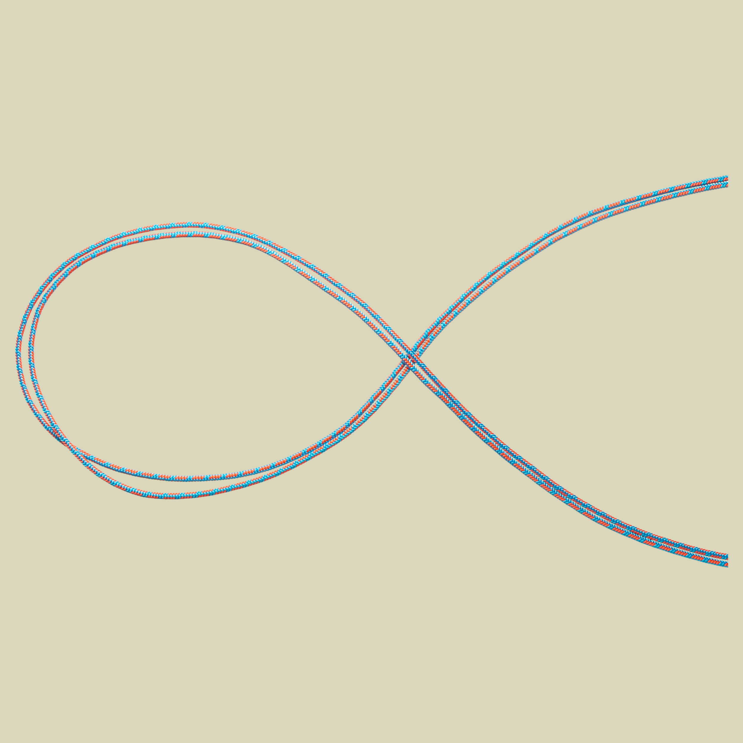 4.0 Cord 7m - Farbe ice mint