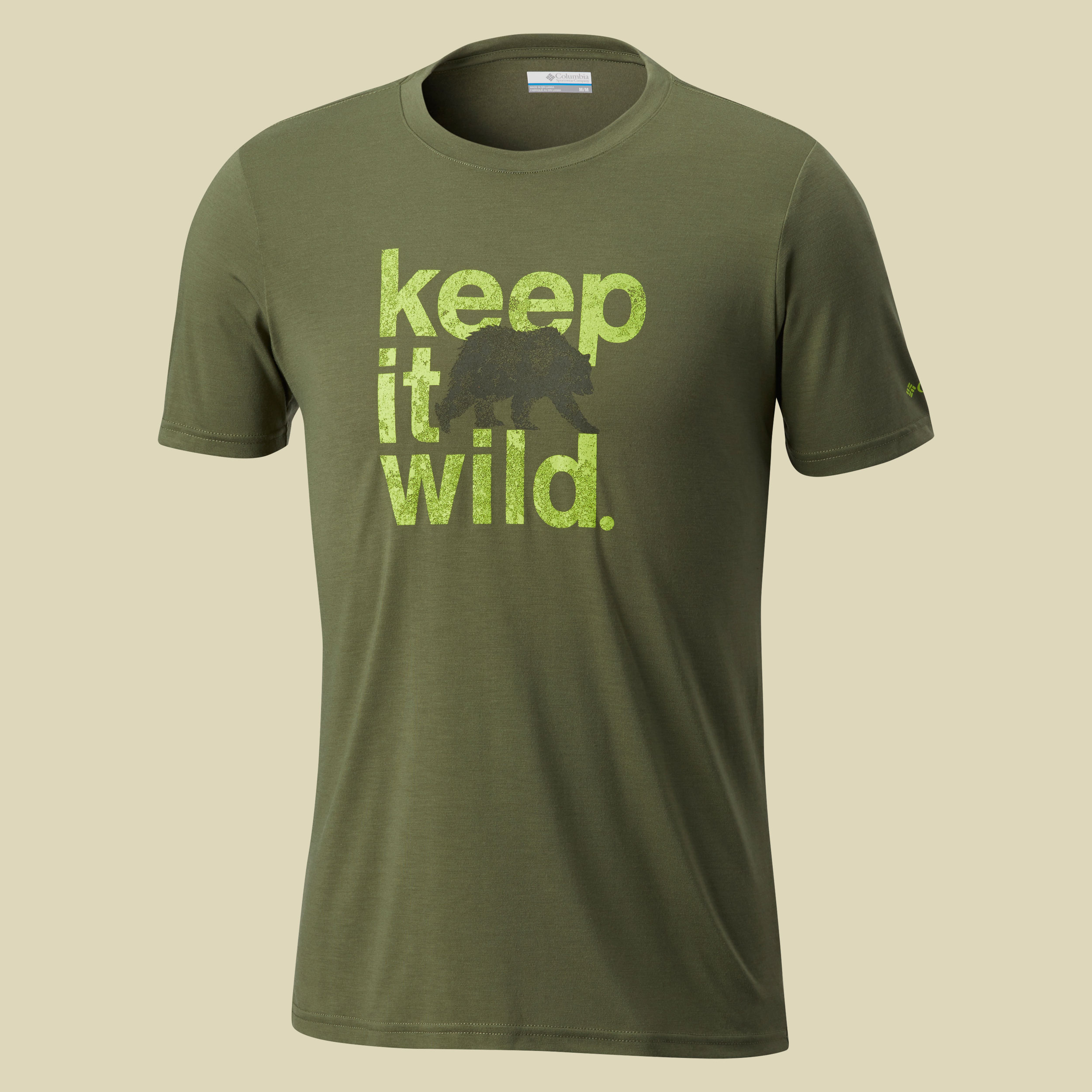 Miller Valley Short Sleeve Tee Men  Größe S Farbe mosstone