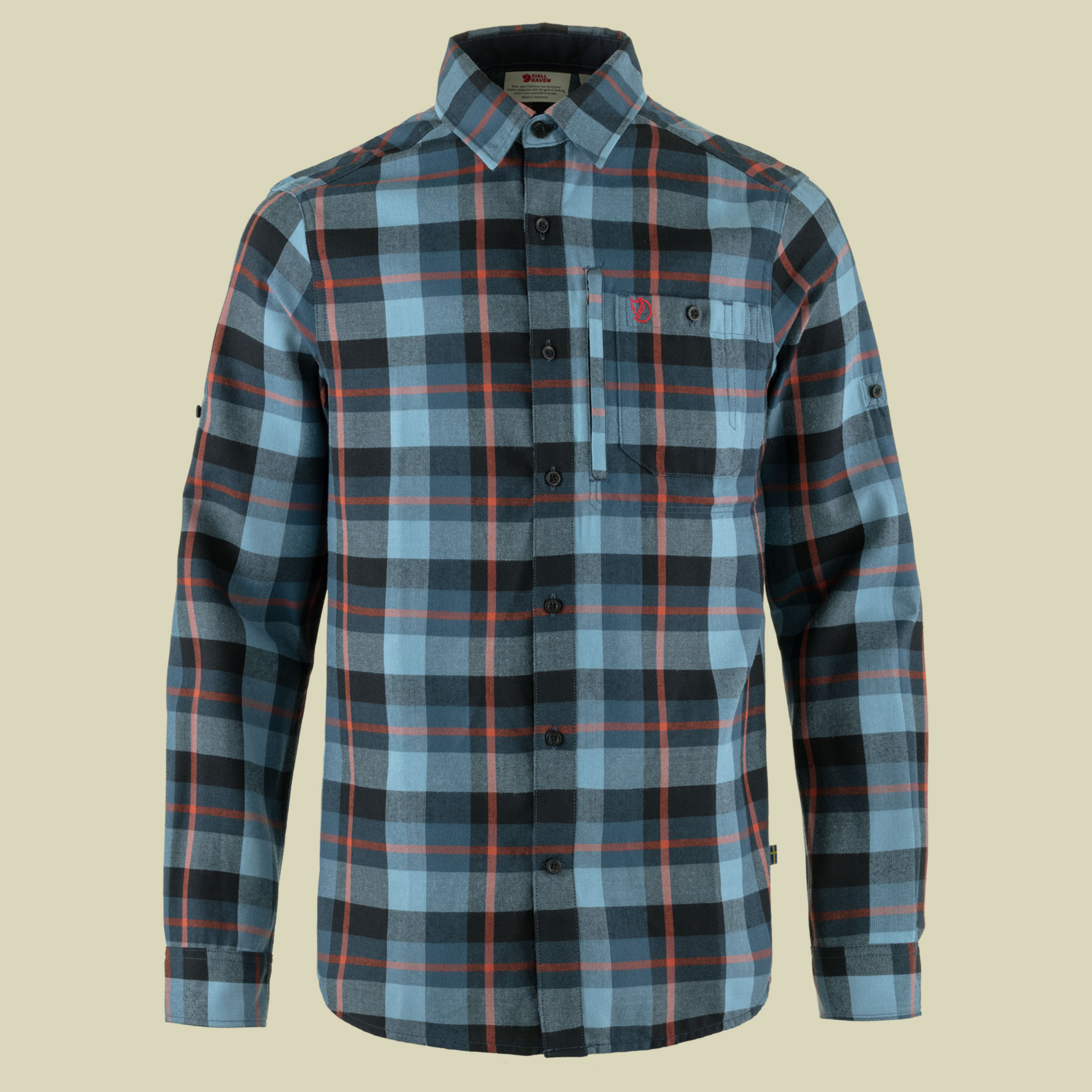 Fjällglim Shirt Men Größe XXL Farbe indigo blue-dawn blue