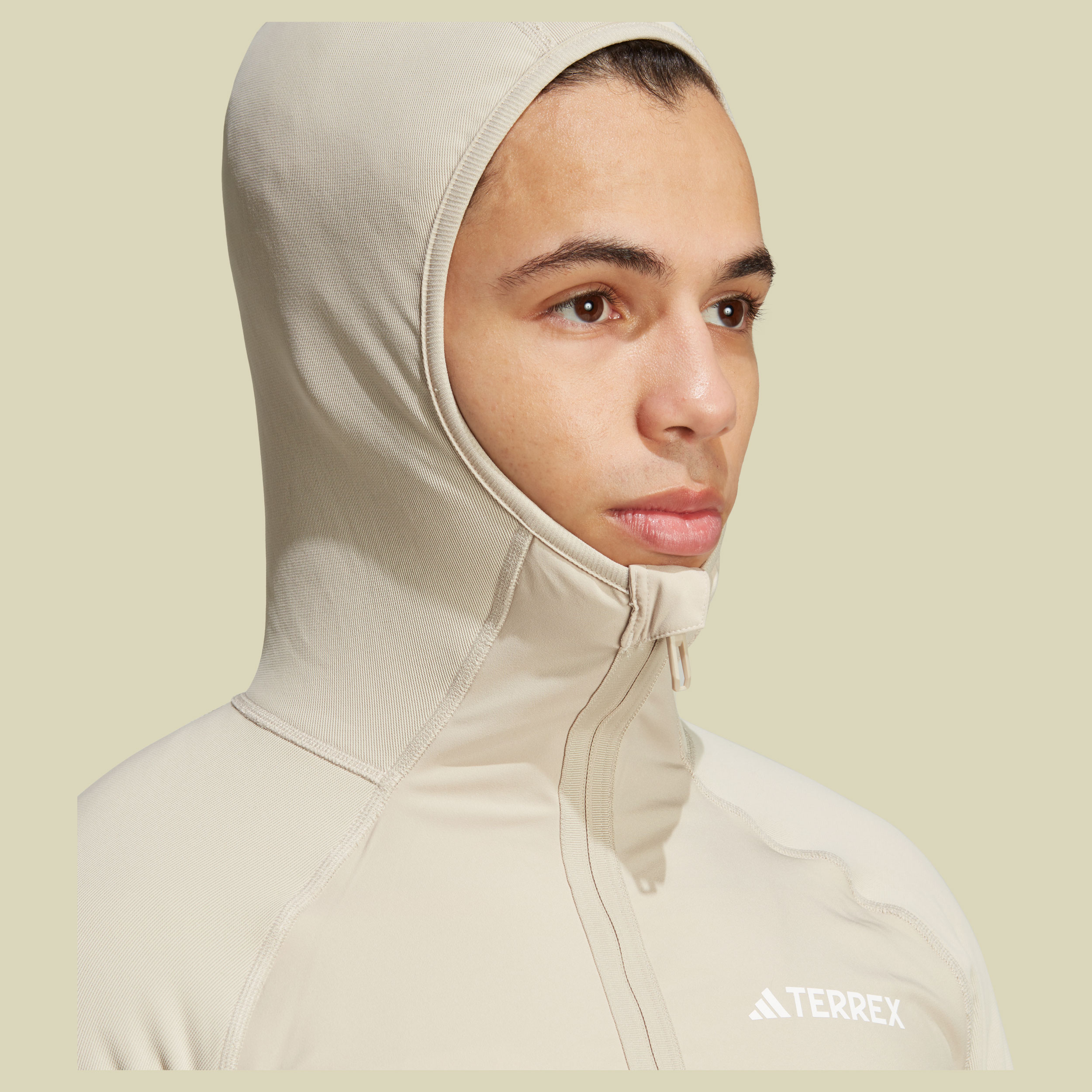Terrex Techrock Reversible HP Fleece Jacket Men Größe S Farbe wonder beige