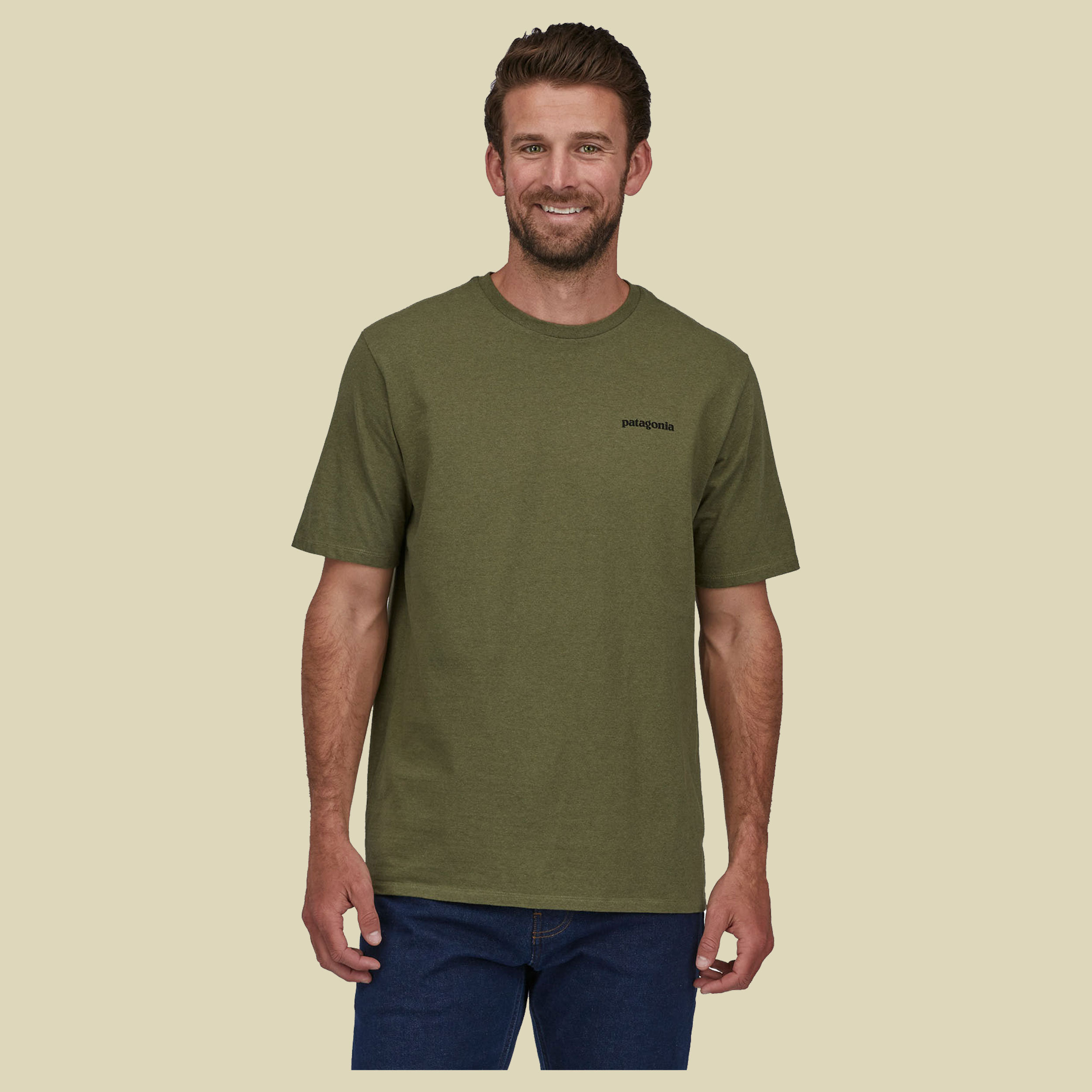 P-6 Logo Tee Men wyoming green L