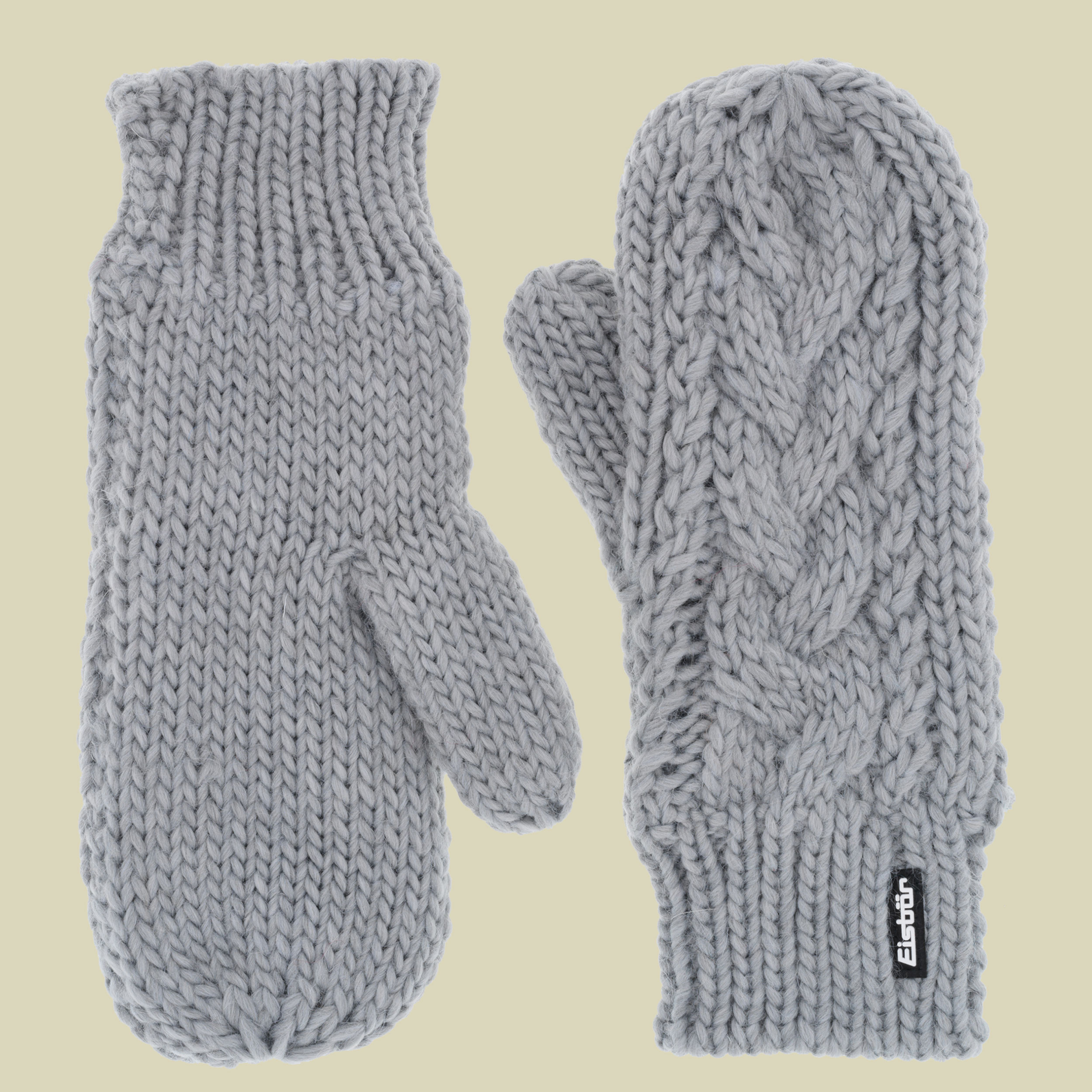 Afra Mittens Größe one size Farbe hellgraumele