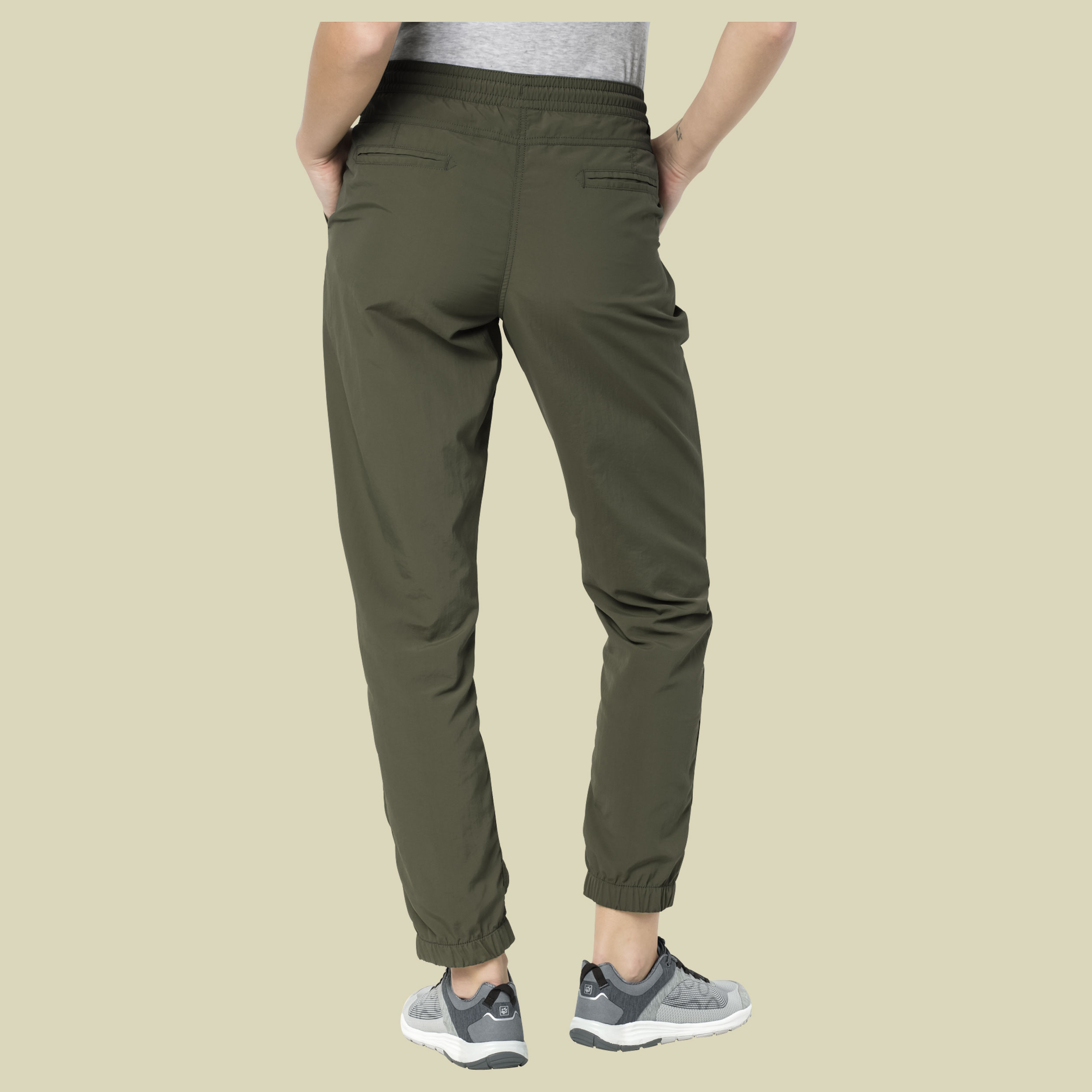 Kalahari Cuffed Pants Women Größe XL Farbe woodland green