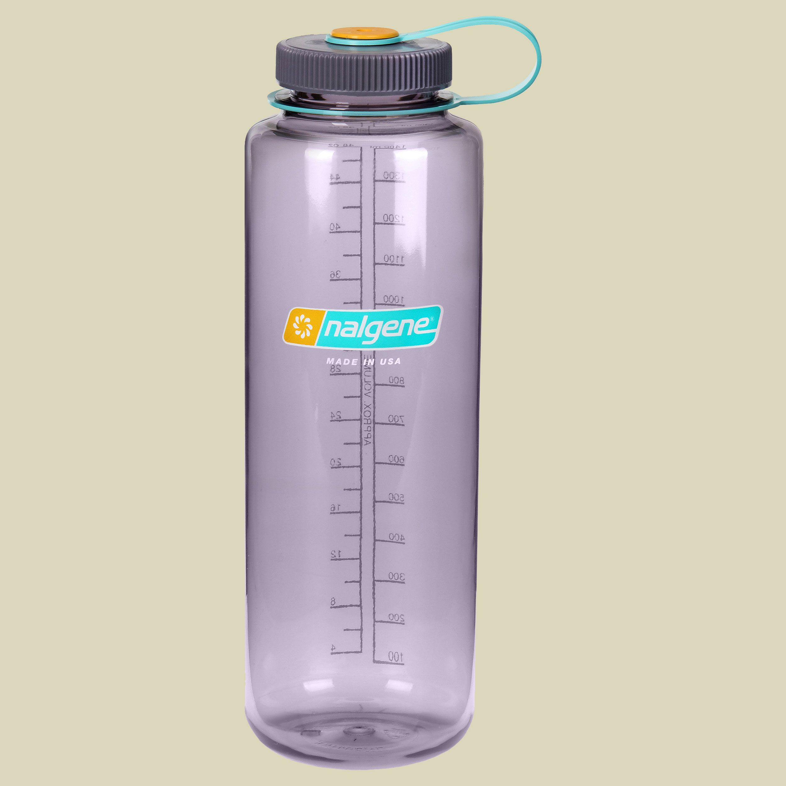 Nalgene Weithalsflasche WH Silo Sustain Volumen 1,5 Farbe aubergine