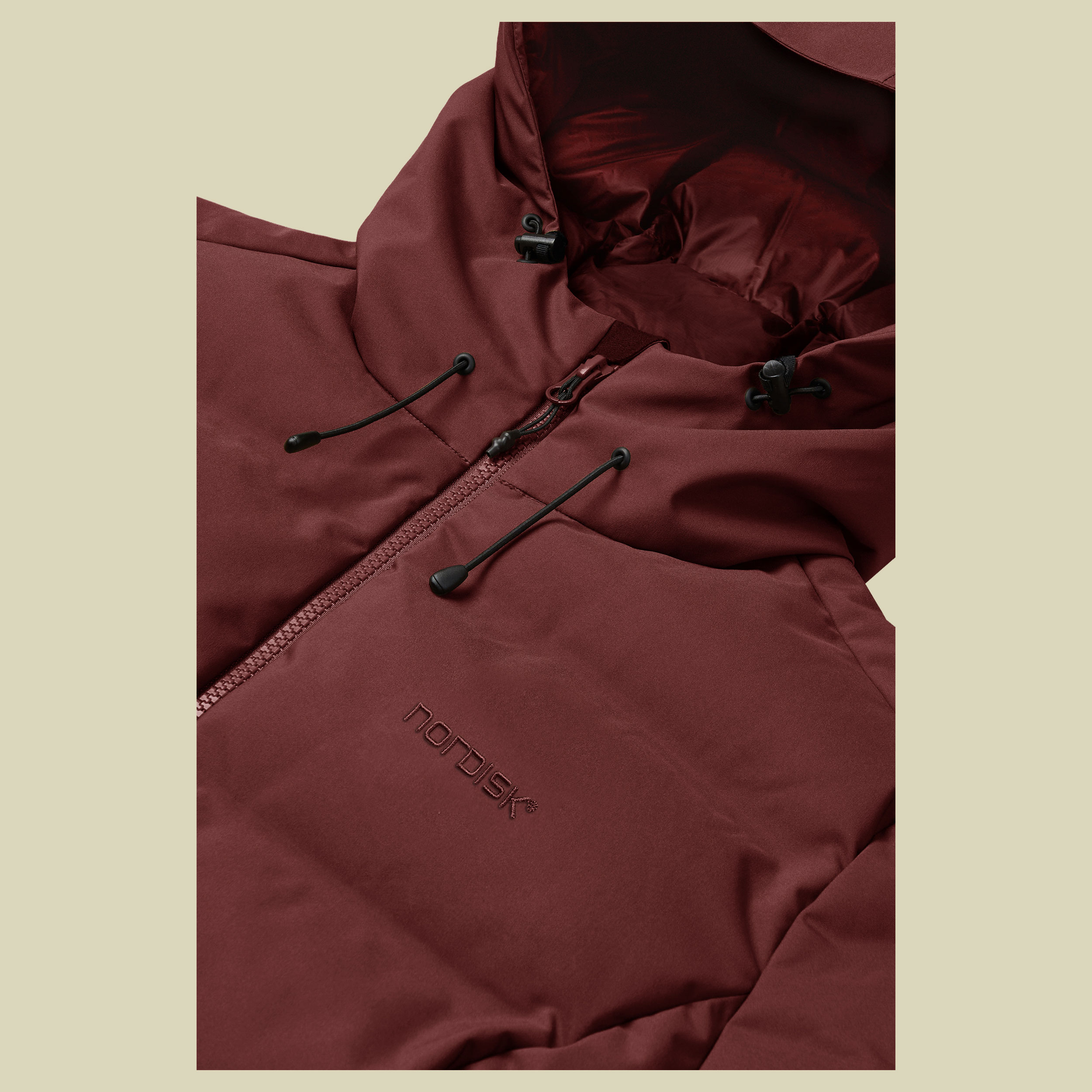 Aukea W's Bonded Down Coat S madder brown