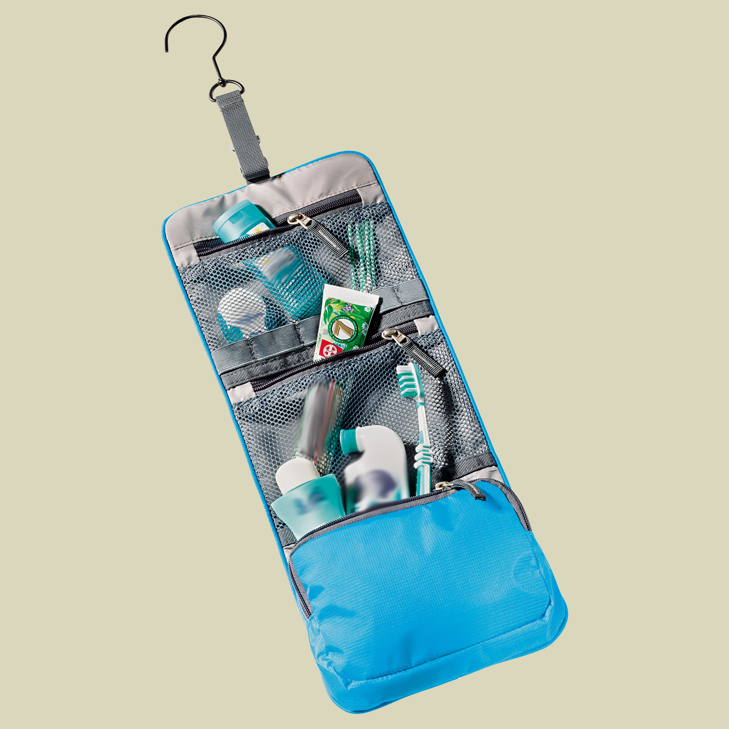Wash Bag I Farbe midnight-turquoise