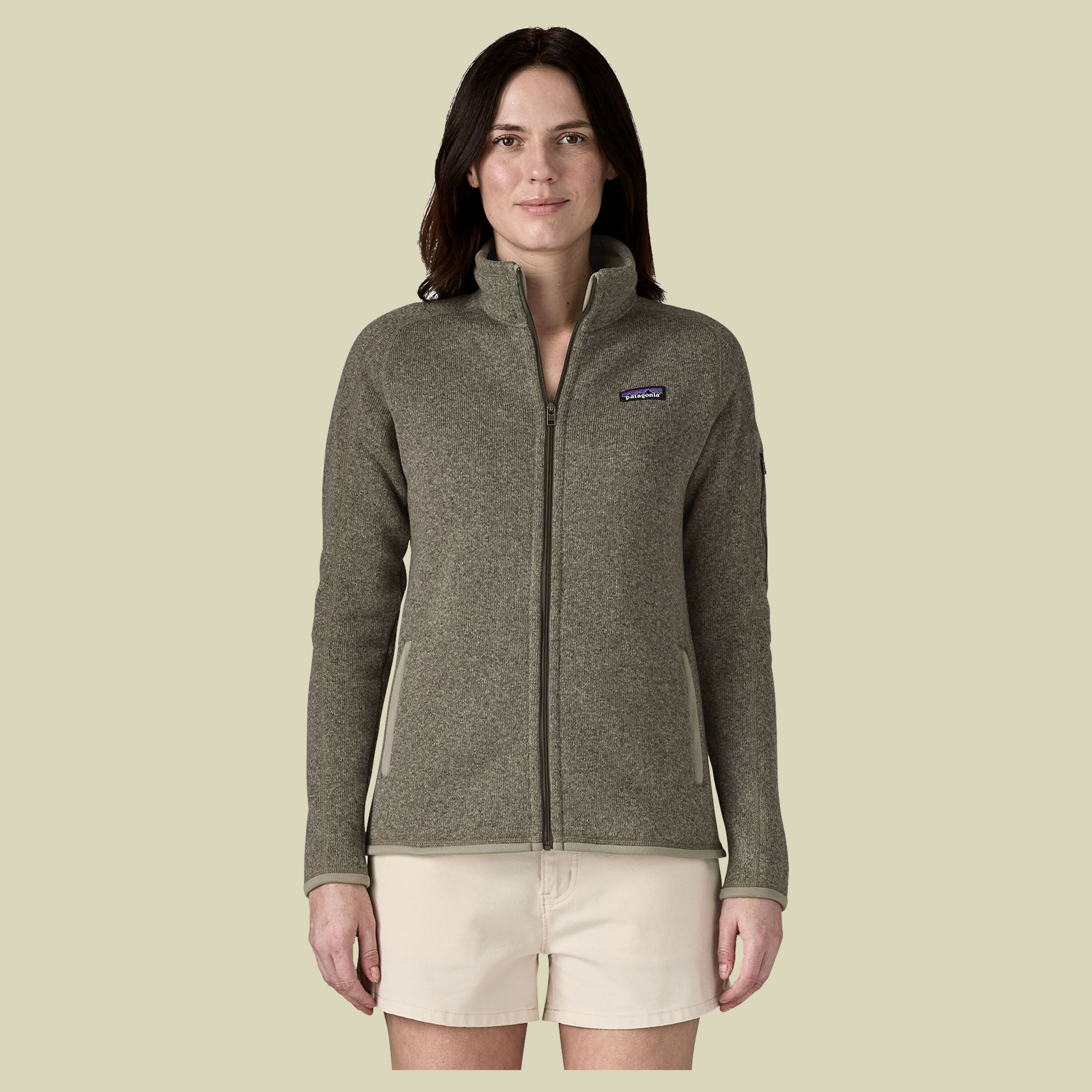 Better Sweater Jacket Women grün II XL - river rock green