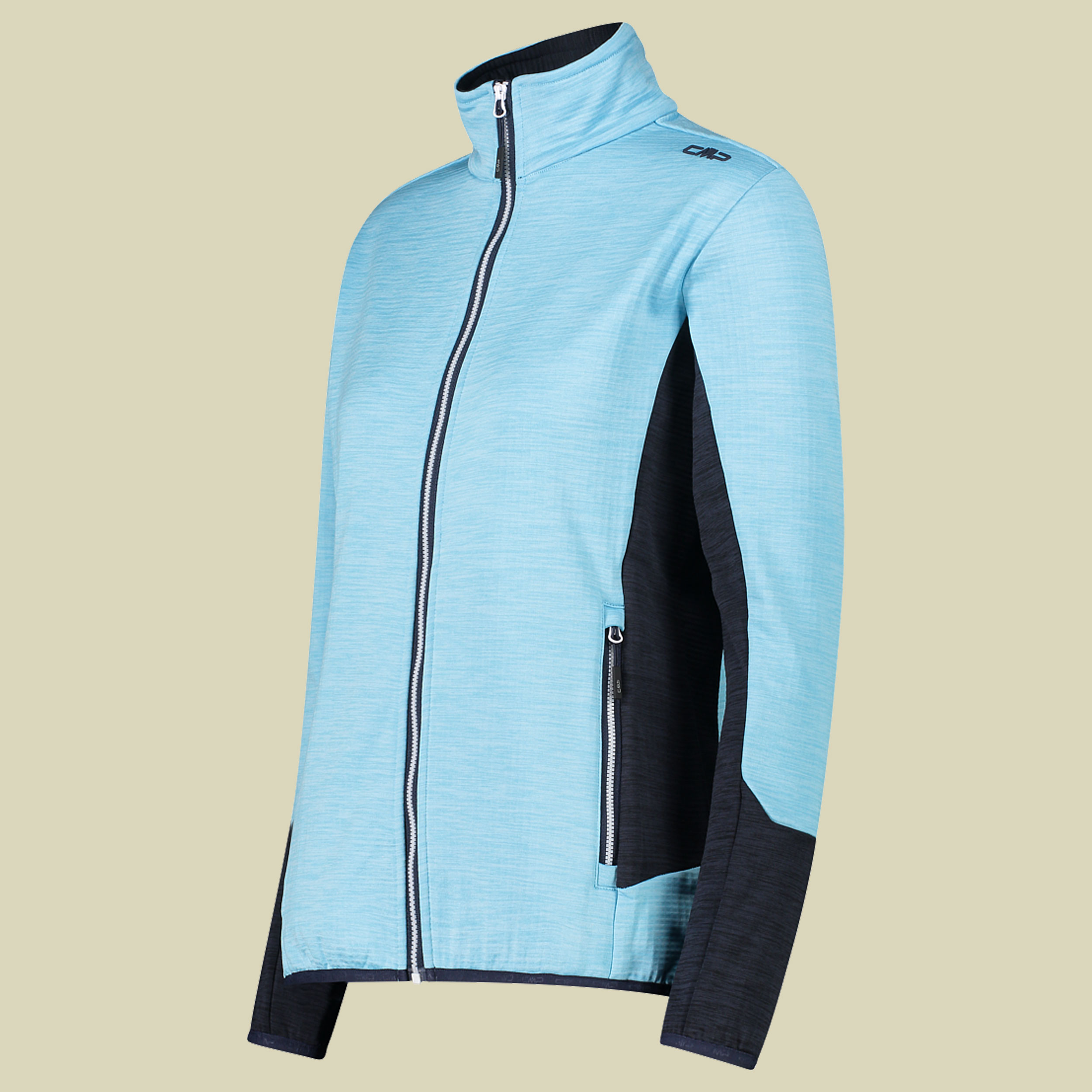 Woman Jacket Melange Grid Tech 33G2706 Größe 44 Farbe anice