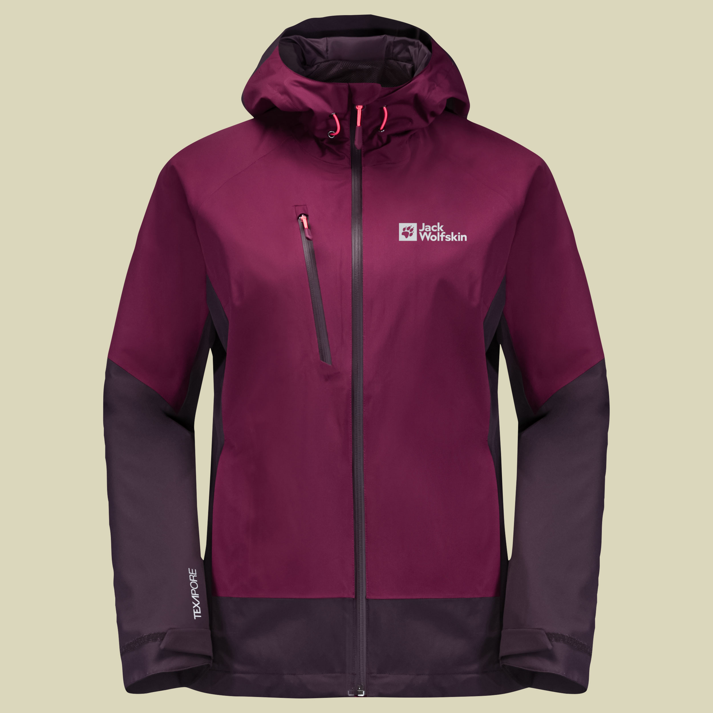 Eagle Peak 2L Jacket Women Größe L  Farbe wild berry