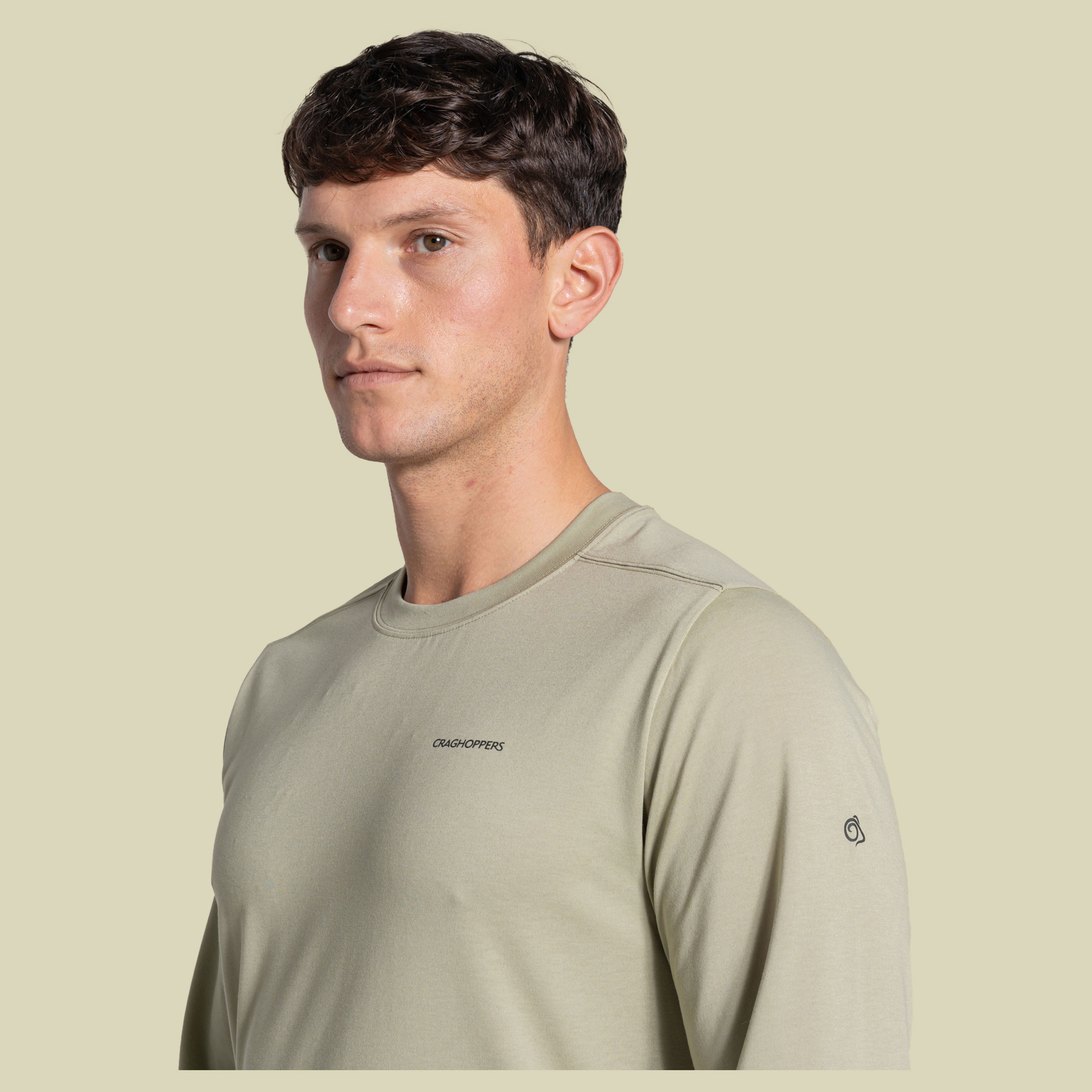 Nosilife Abel Long Sleeved T-Shirt Men S grün2 - bayleaf