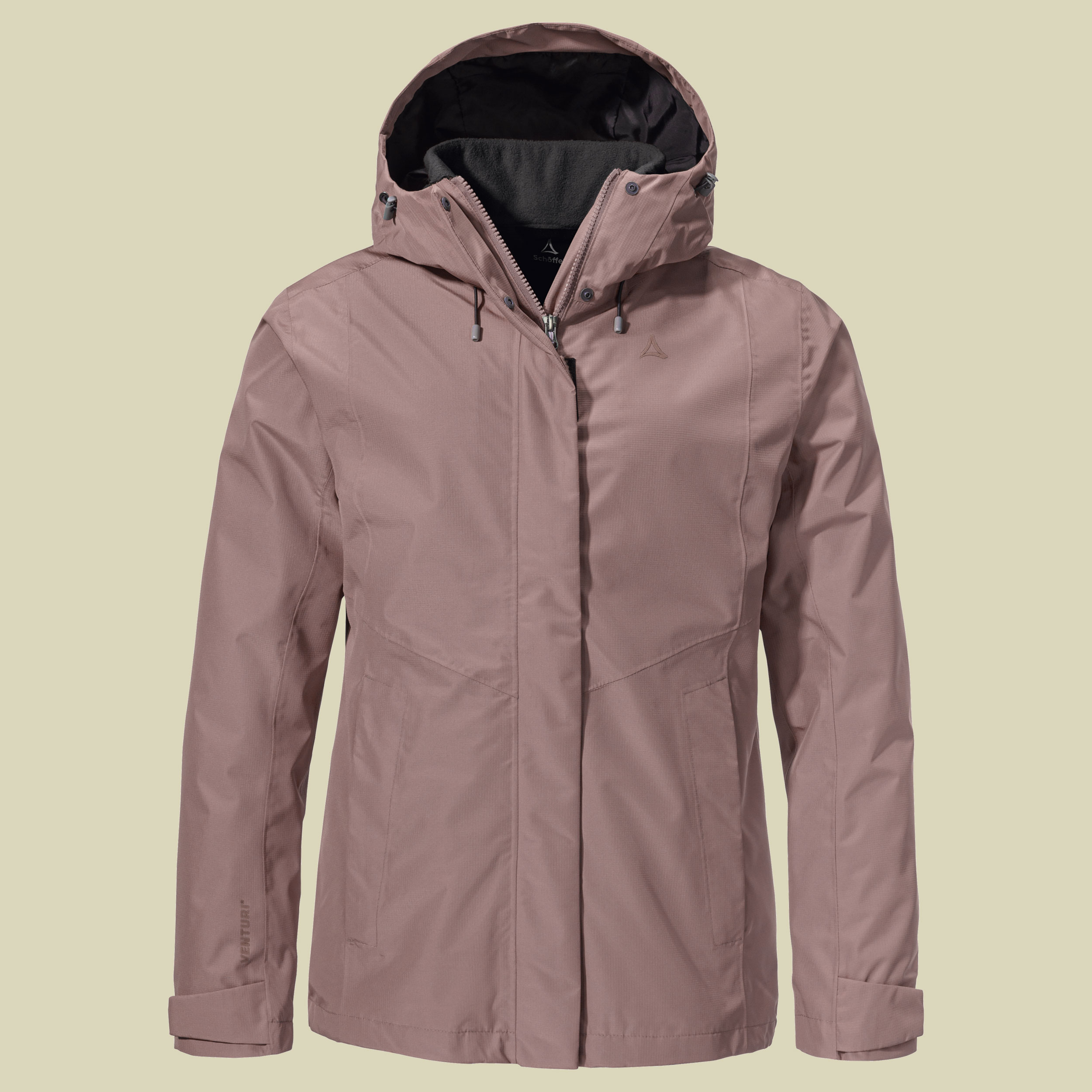 3in1 Jacket Style Okere Women 52 braun - twilight mauve
