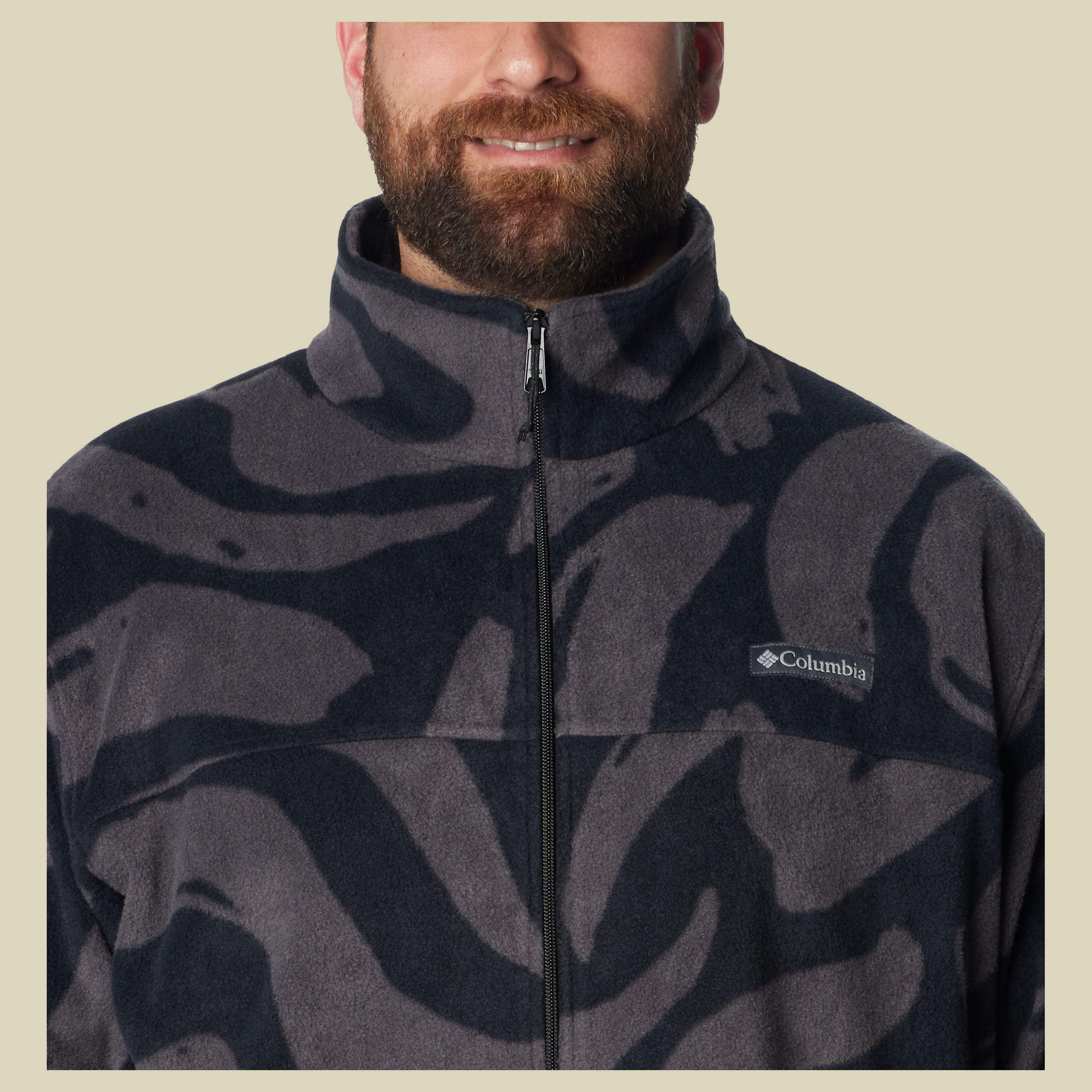 Steens Mountain Printed Jacket Men Größe L  Farbe black snowdrift