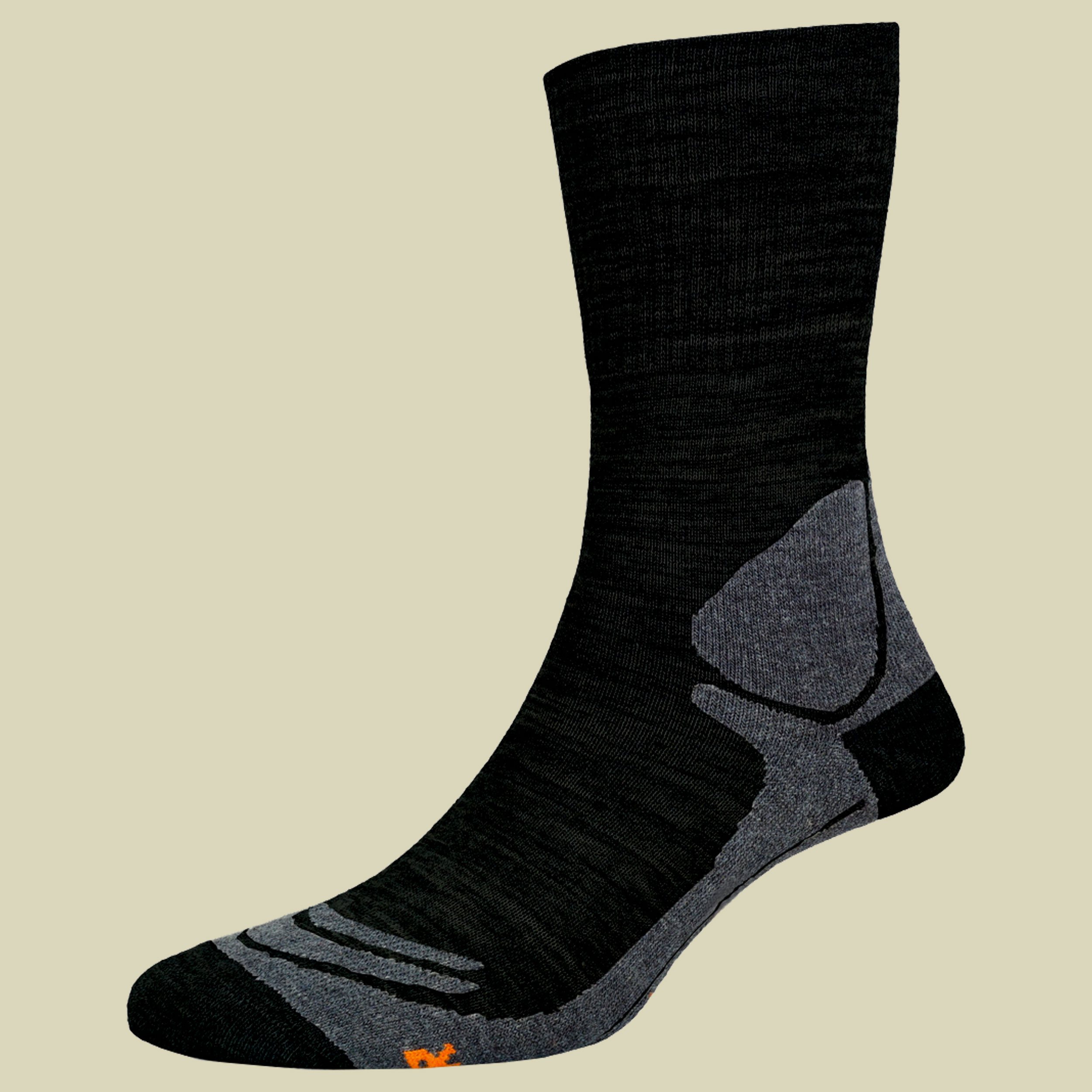 BOGG Trekking Socke Coolmax 2er 47-49 schwarz - black