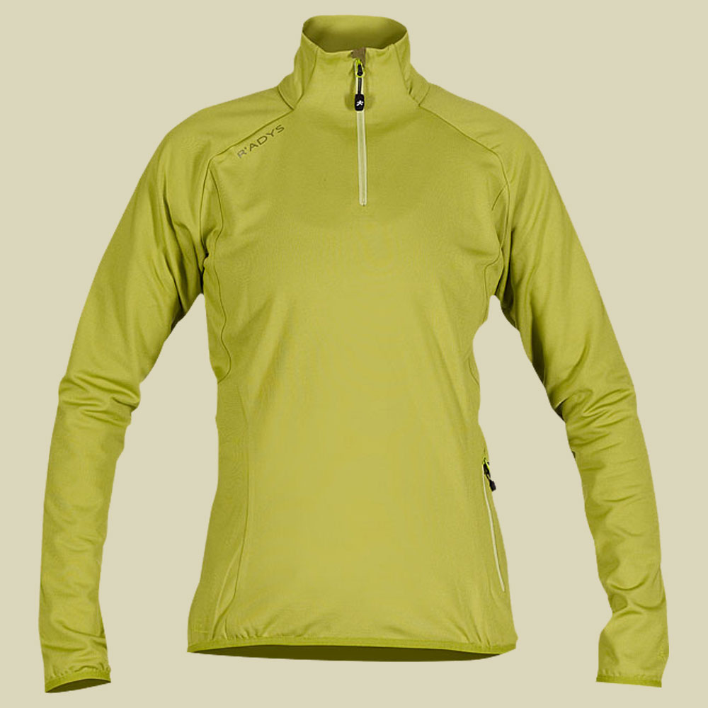 R 7W Stretchfleece-Pullover women Größe S Farbe lime