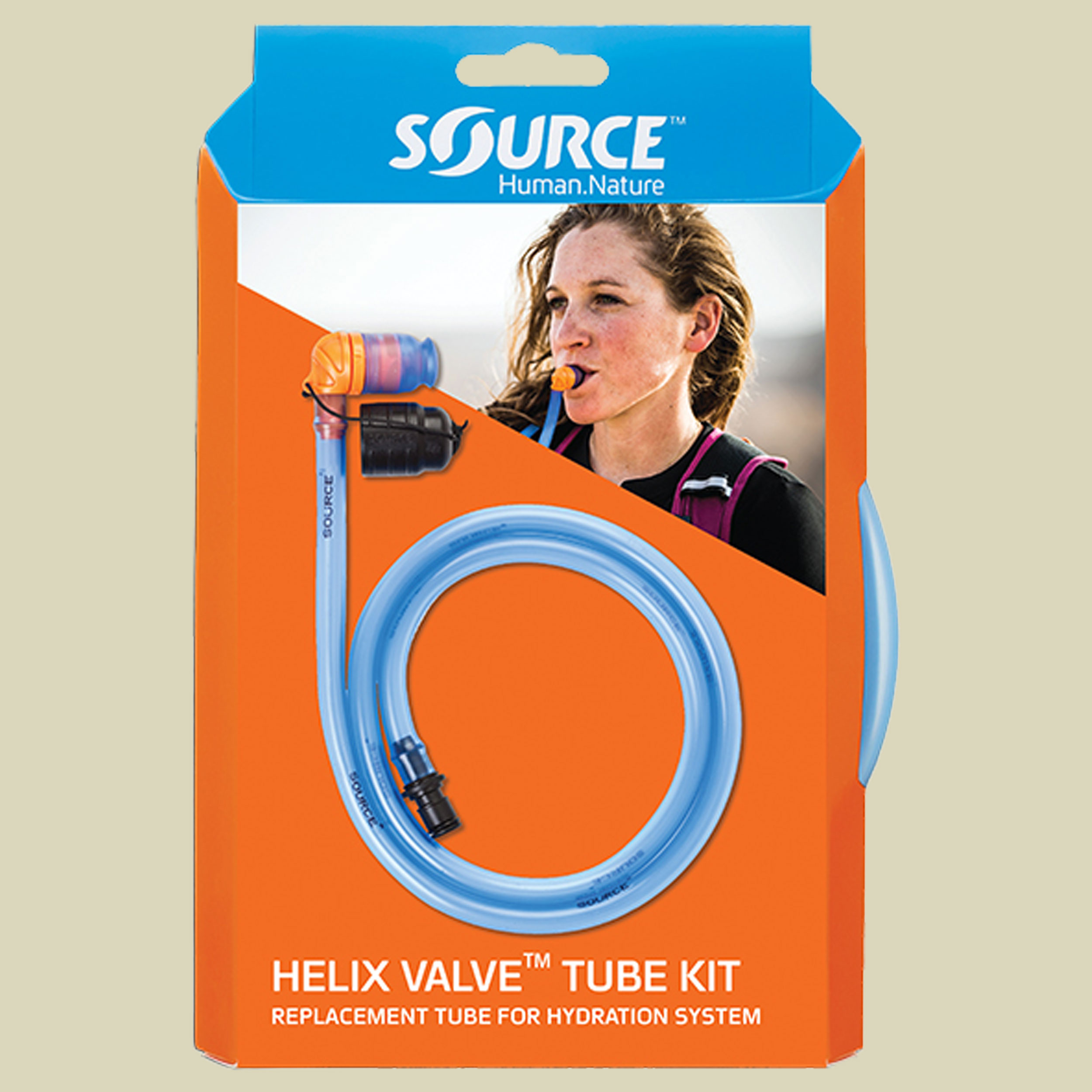 Helix tube Kit 2023, SQC Farbe transparent blue