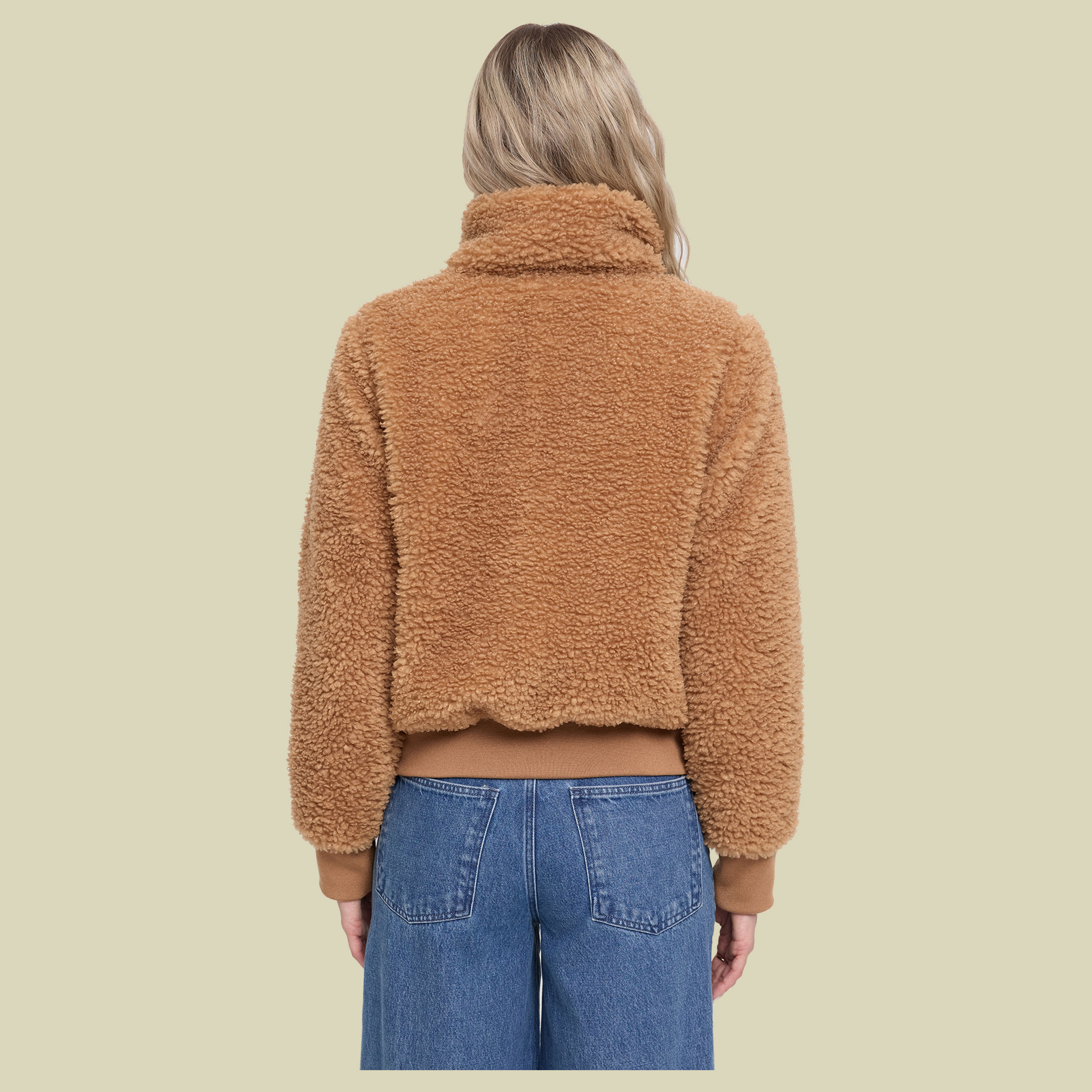 Faux-Fur Blouson Women XS braun - fawn