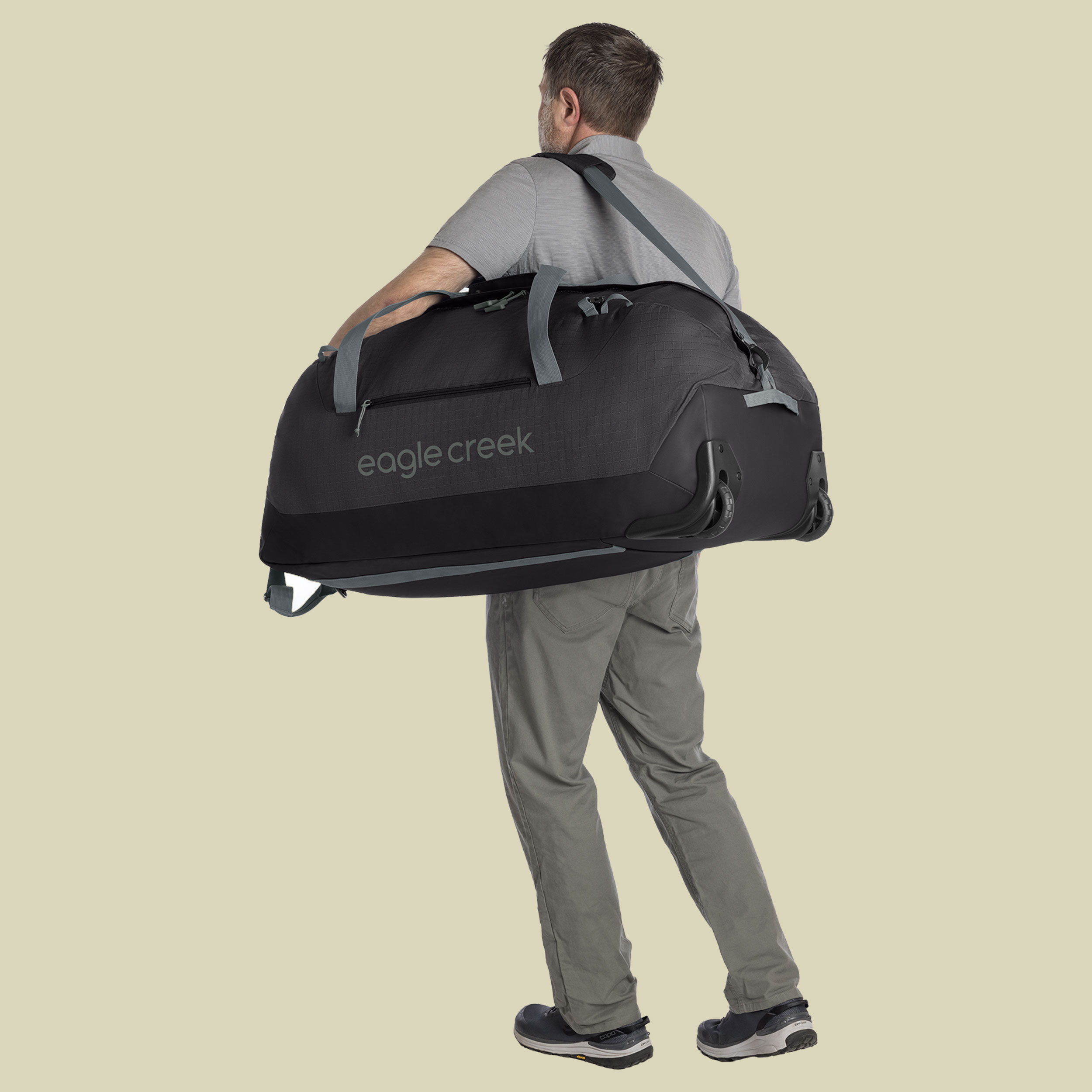 No Matter What Rolling Duffel schwarz 120L