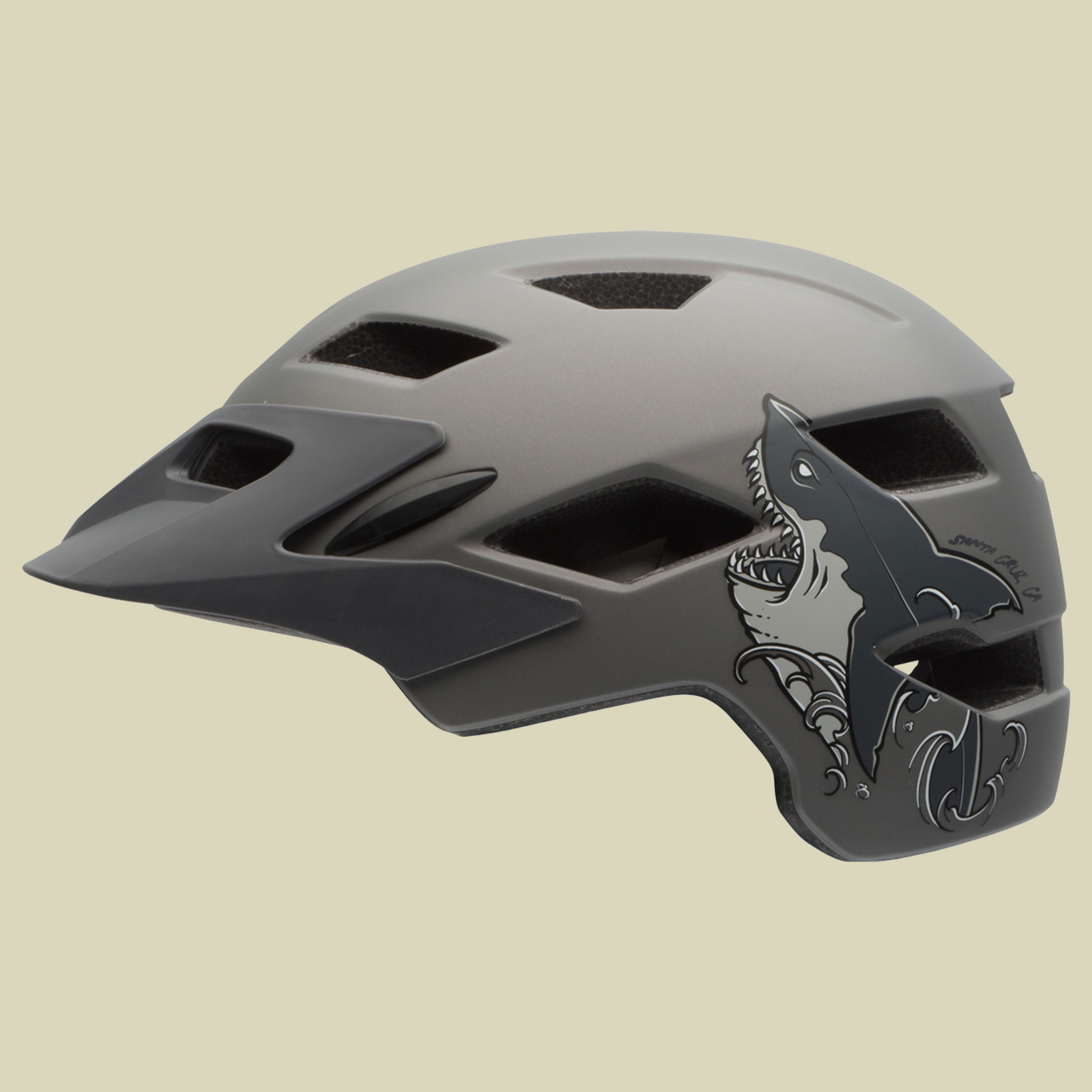 Sidetrack Child Kopfumfang Unisize 47-54 cm Farbe matte titanium shark