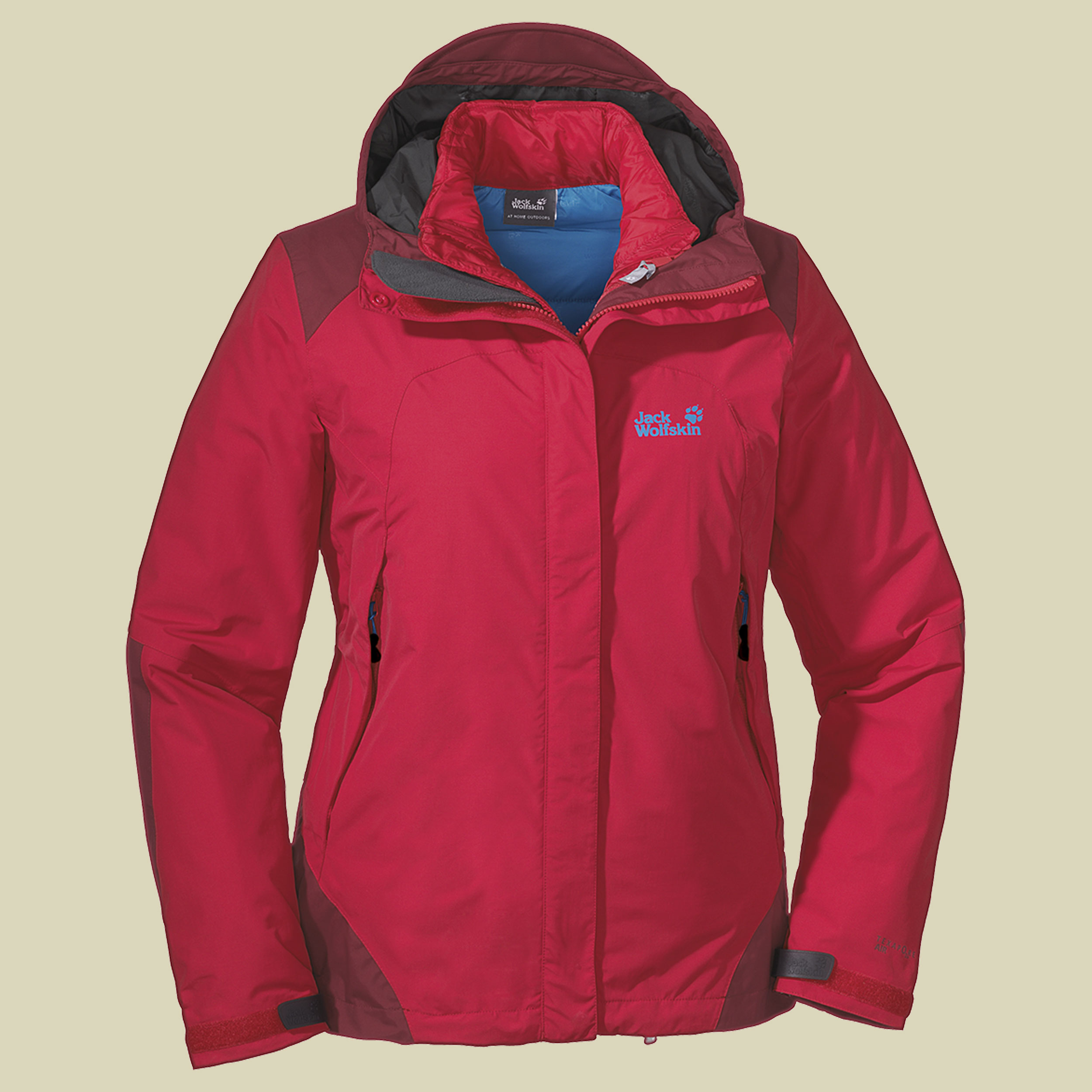 Peregrine Jacket Women Größe S Farbe clear red