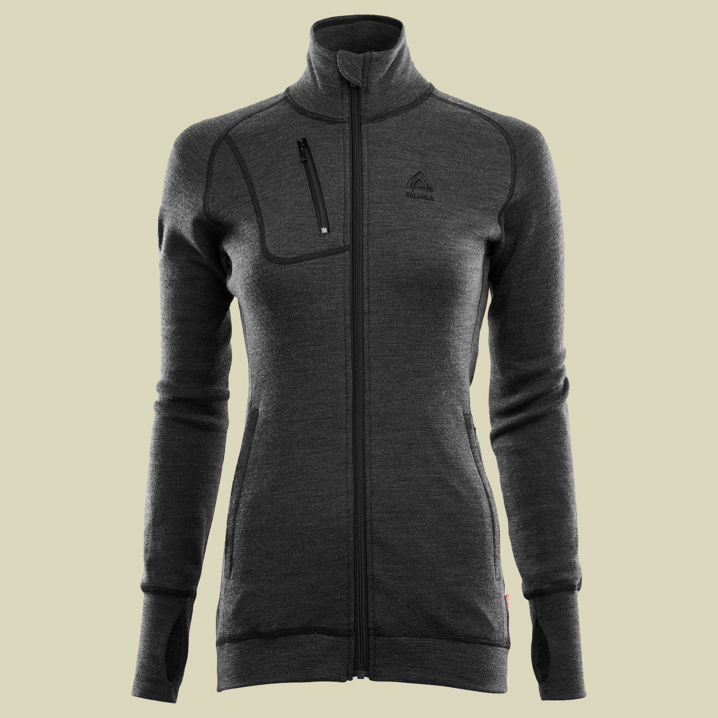 Doublewool Jacket Women Größe S Farbe marengo/jet black