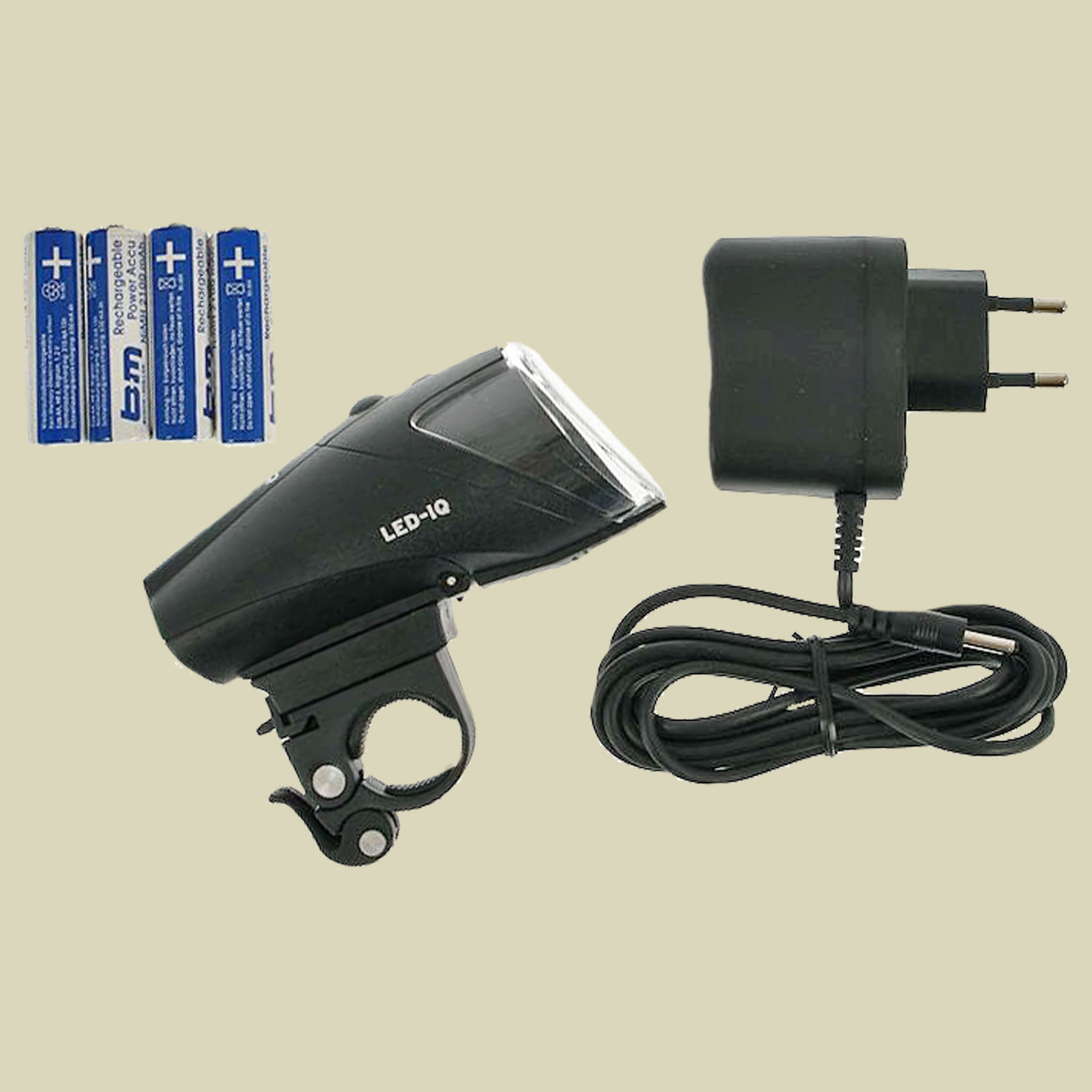 IXON IQ Farbe schwarz inkl. Akkus & Ladegerät