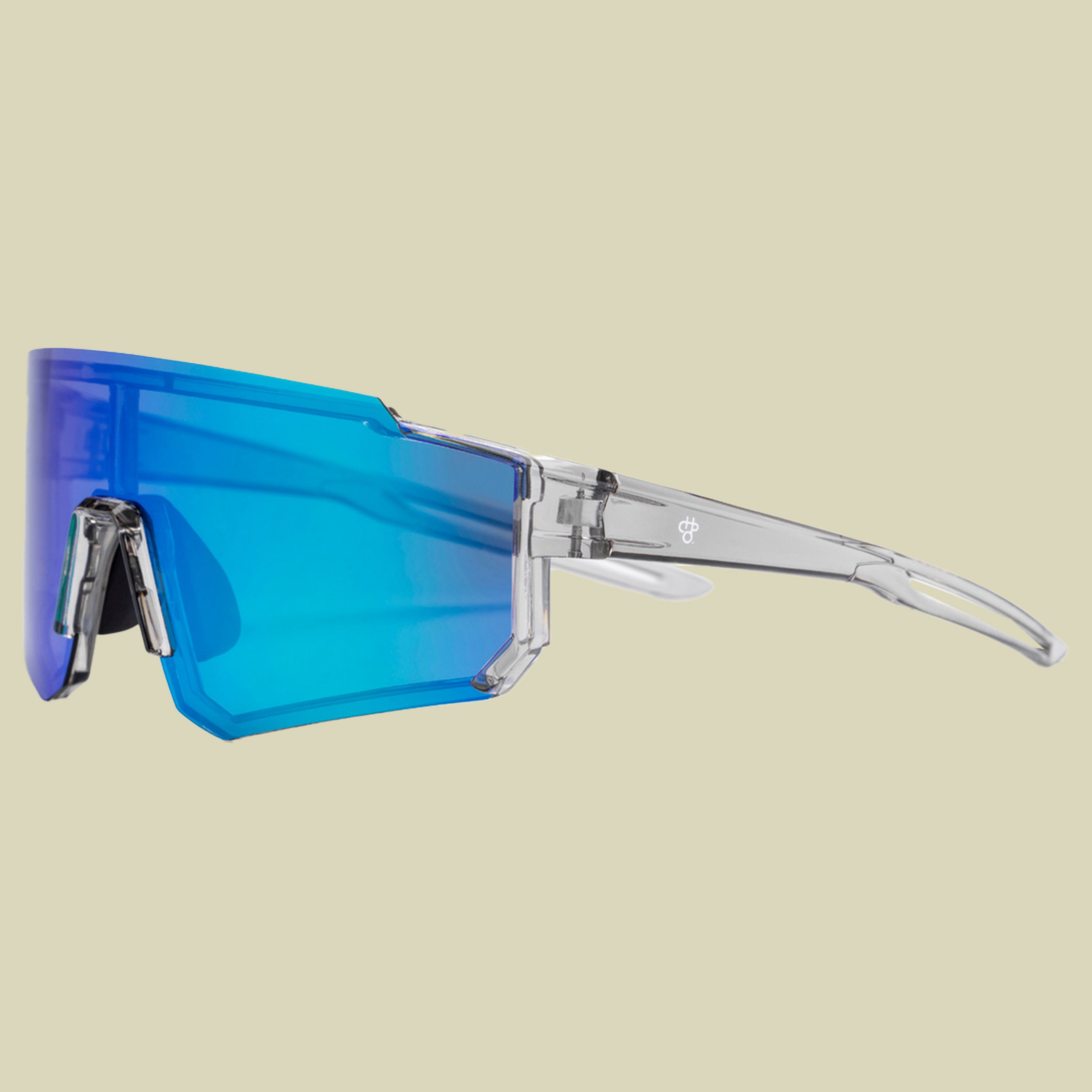 Siri one size türkis - transparent grey/rainbow mirror