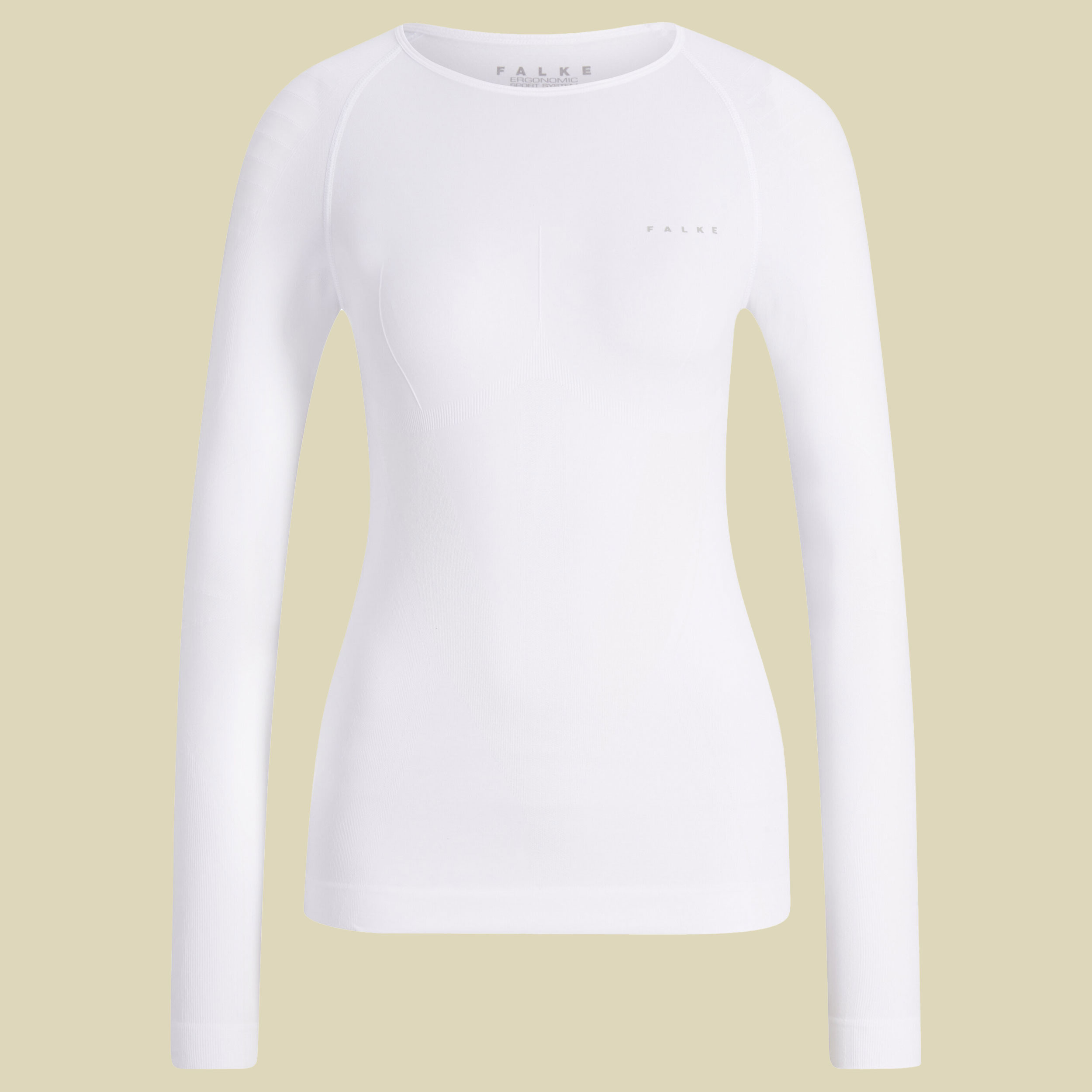 W Longsleeved Shirt Tight Fit Women Größe M Farbe white