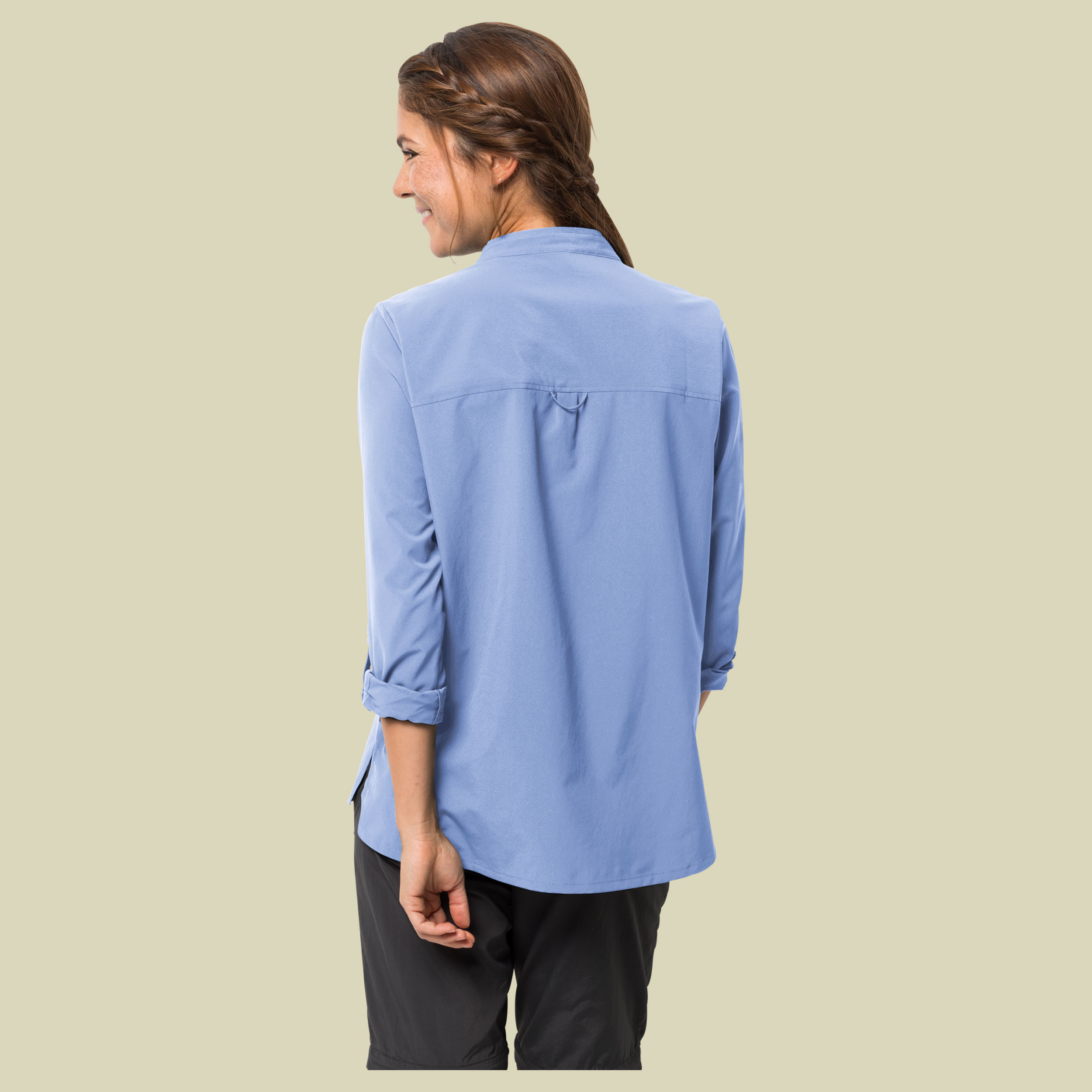 Victoria Roll-Up Shirt Women Größe L Farbe shirt blue