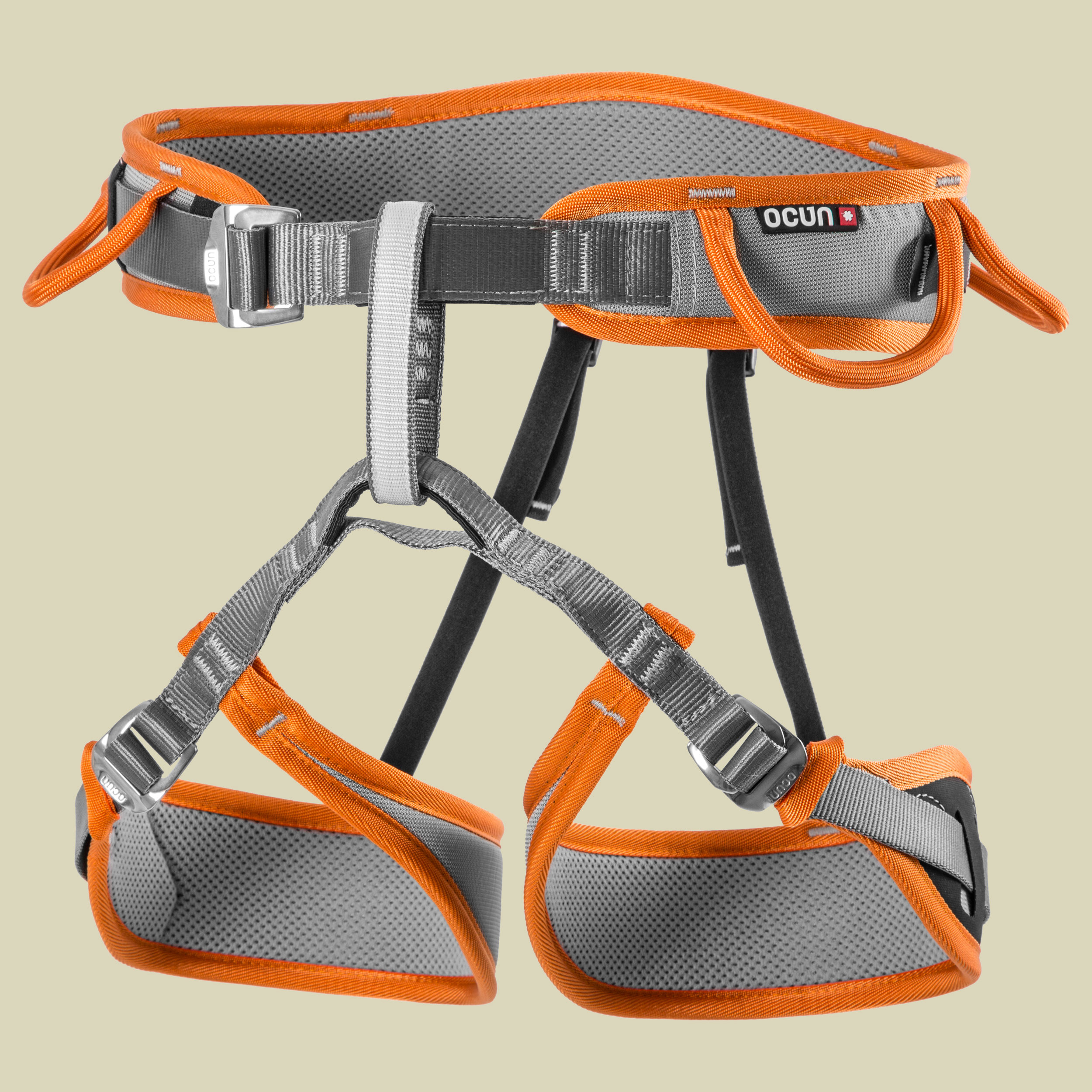 Twist Tech Klettergurt Größe M-L Farbe orange/grau