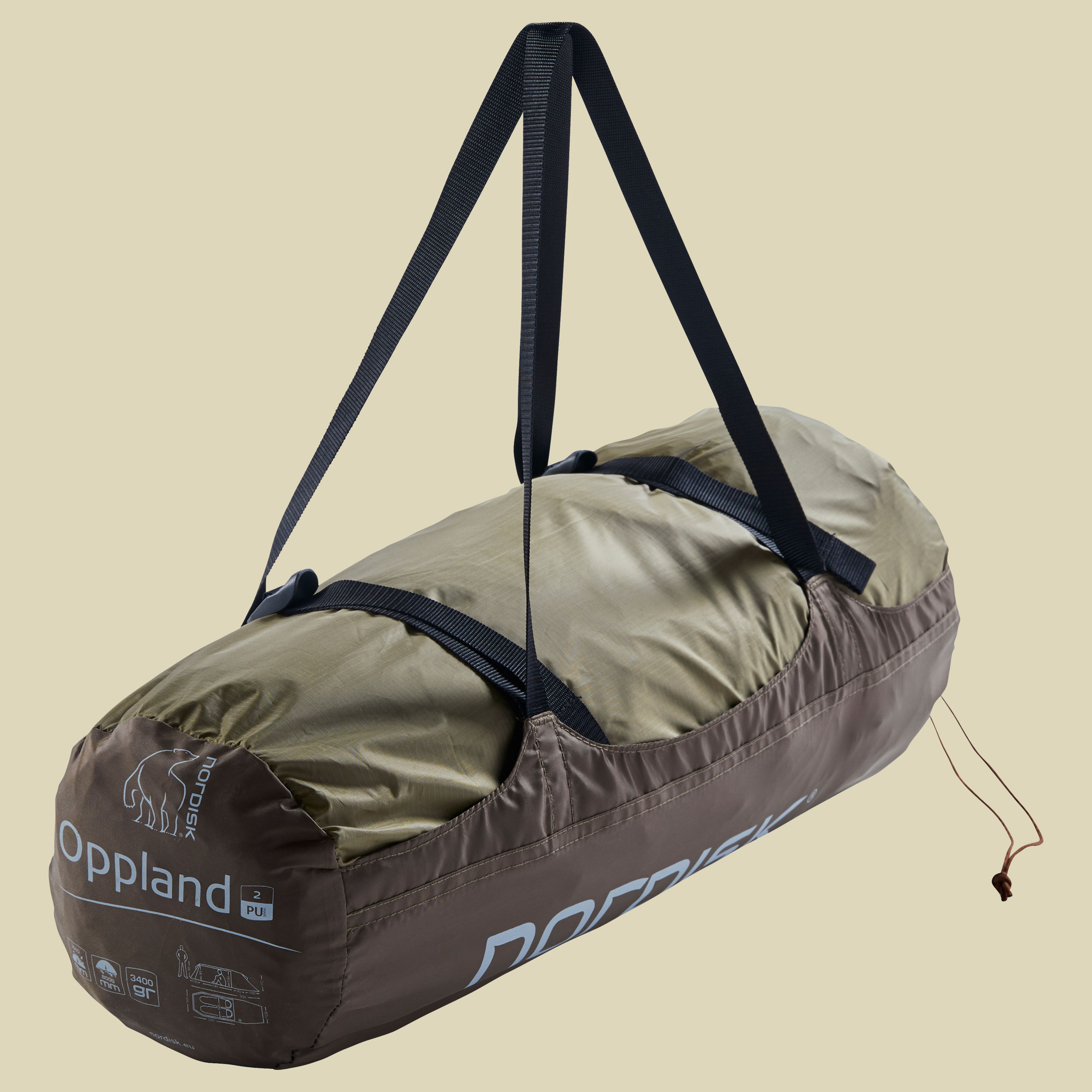 OPPLAND 2 PU Tent 2-Personen Zelt Farbe dark olive