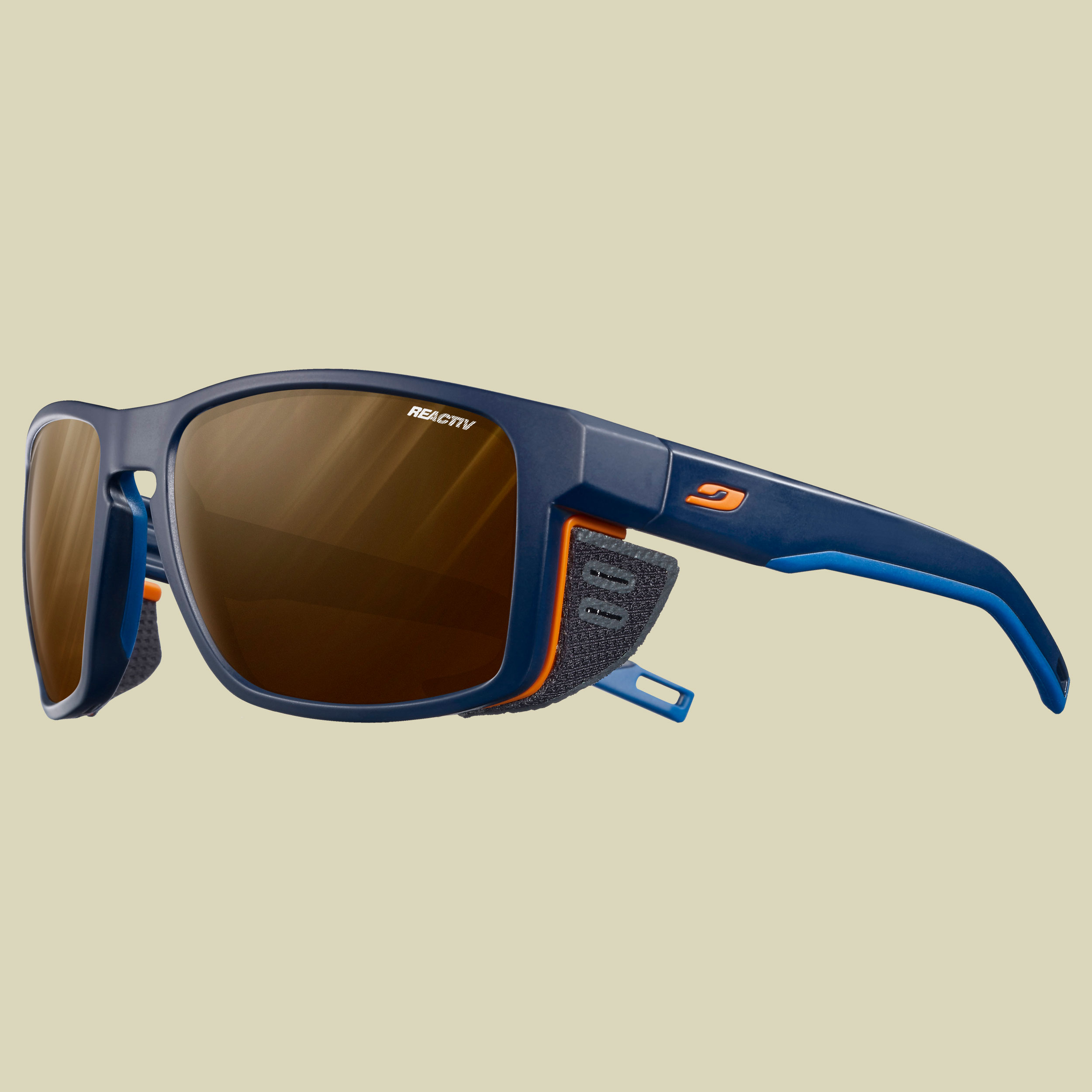 Shield Reactiv 2-4 Polarized Größe one size Farbe dunkelblau/orange