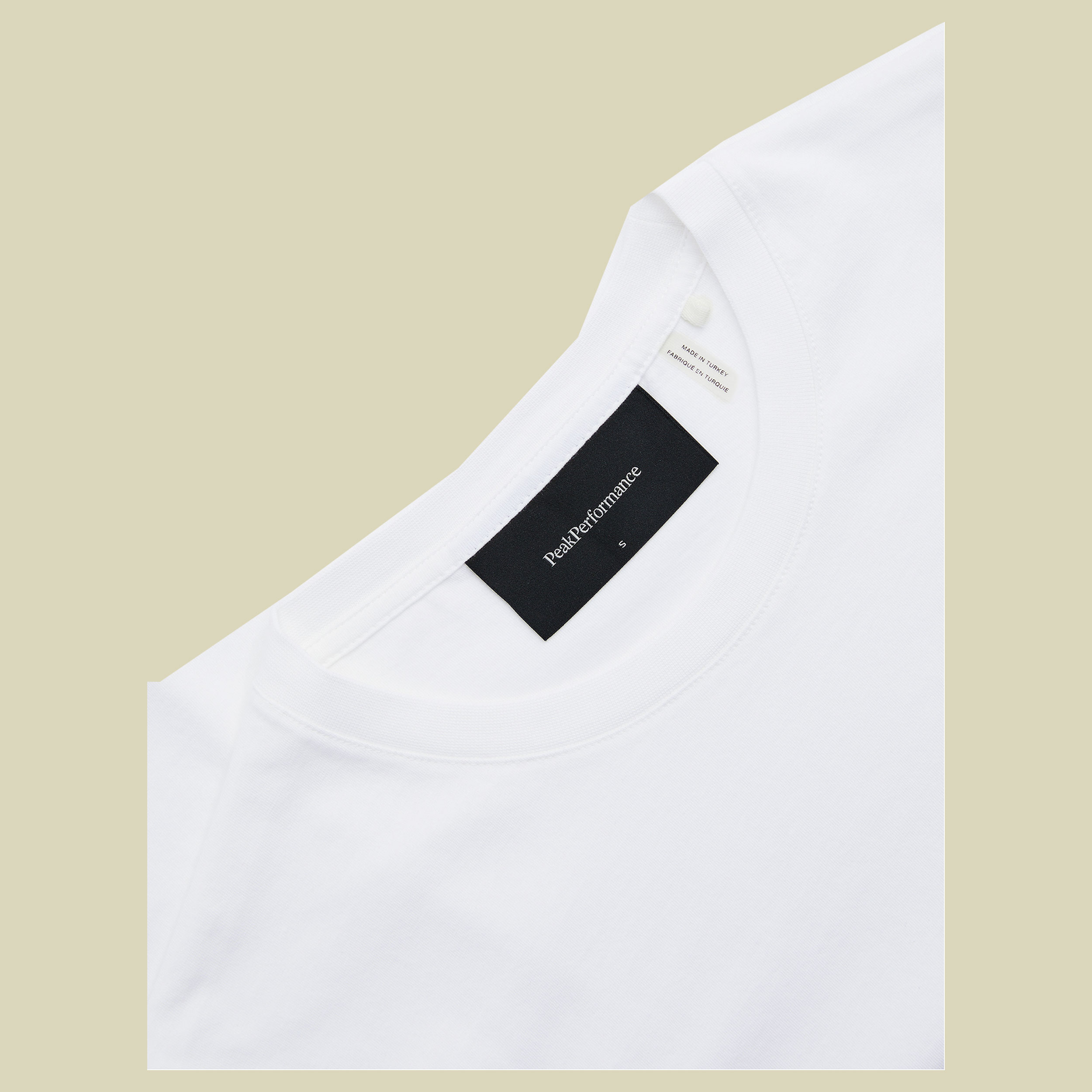 Original Small Logo Tee S natur - Farbe offwhite