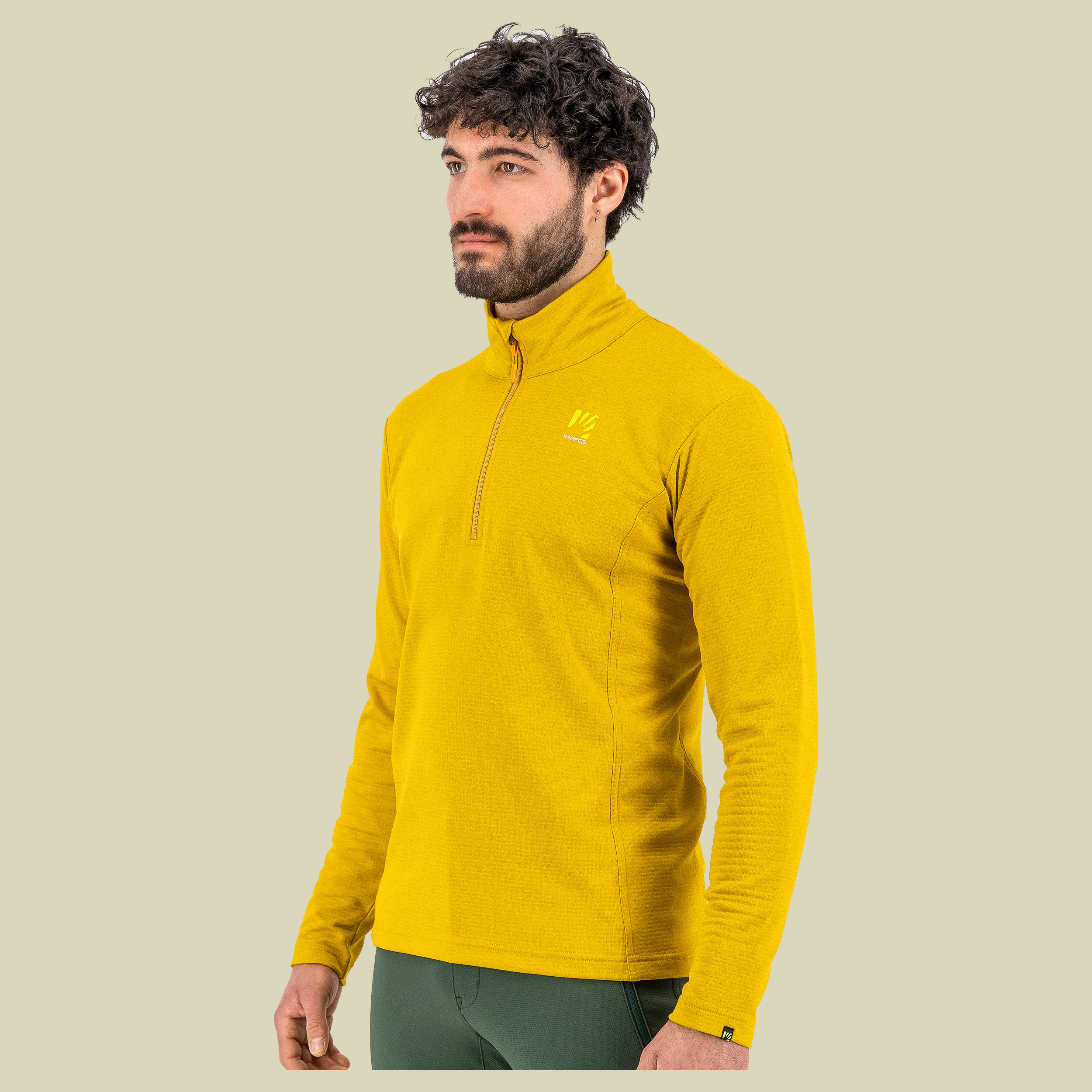 Pizzocco Half Zip Men Größe XL Farbe gold flake
