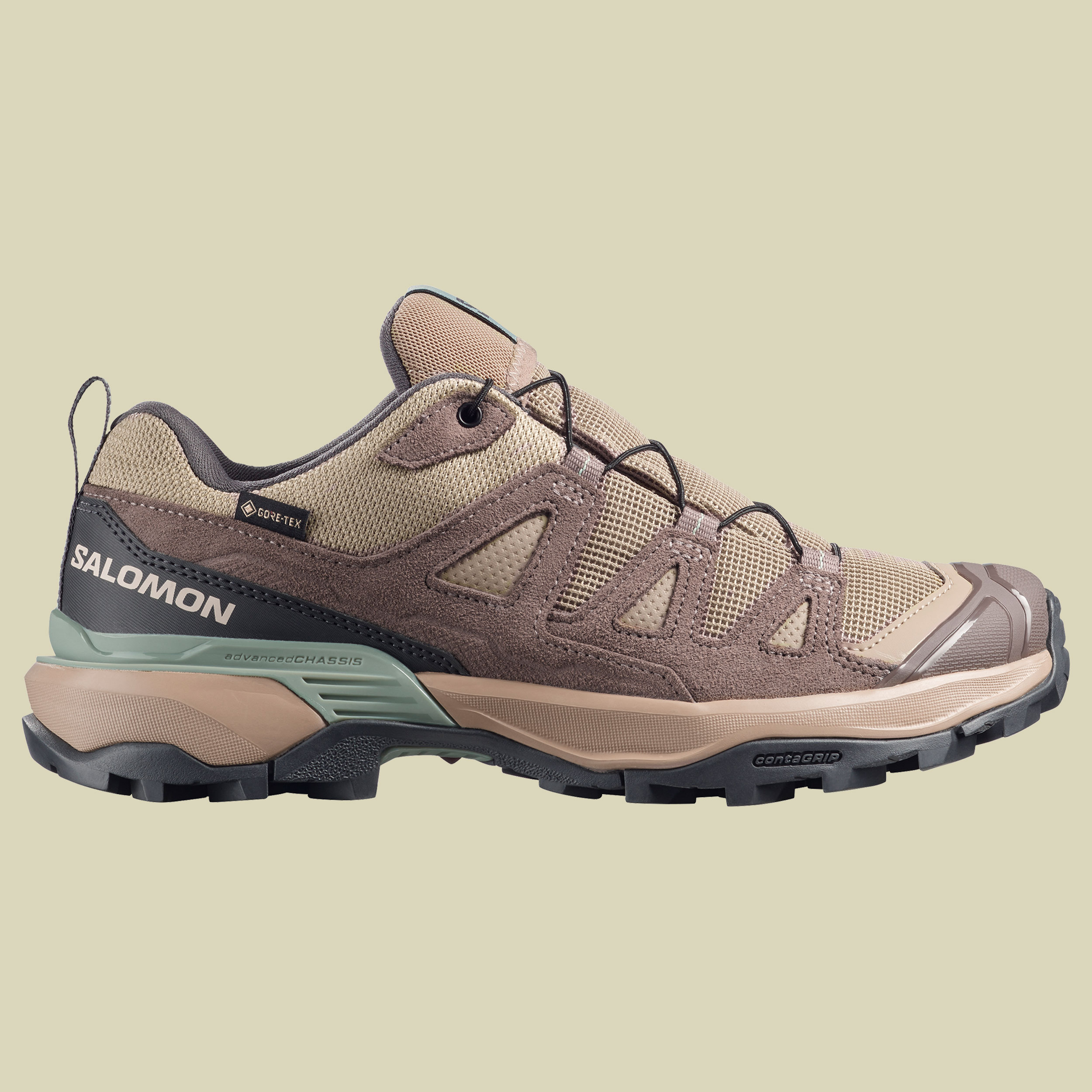 X Ultra 360 LTR GTX Women UK 8,5 braun - desert tan/iron/green